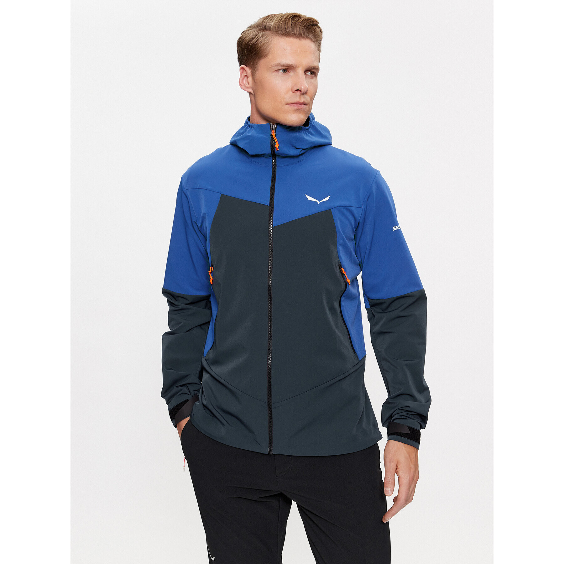 Salewa Яке softshell Sella DST 28468 Син Regular Fit - Pepit.bg