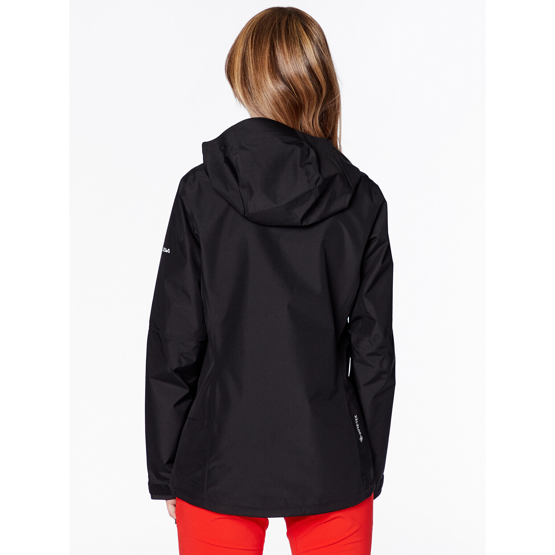 Salewa Яке за дъжд Puez 28477 Черен Regular Fit - Pepit.bg