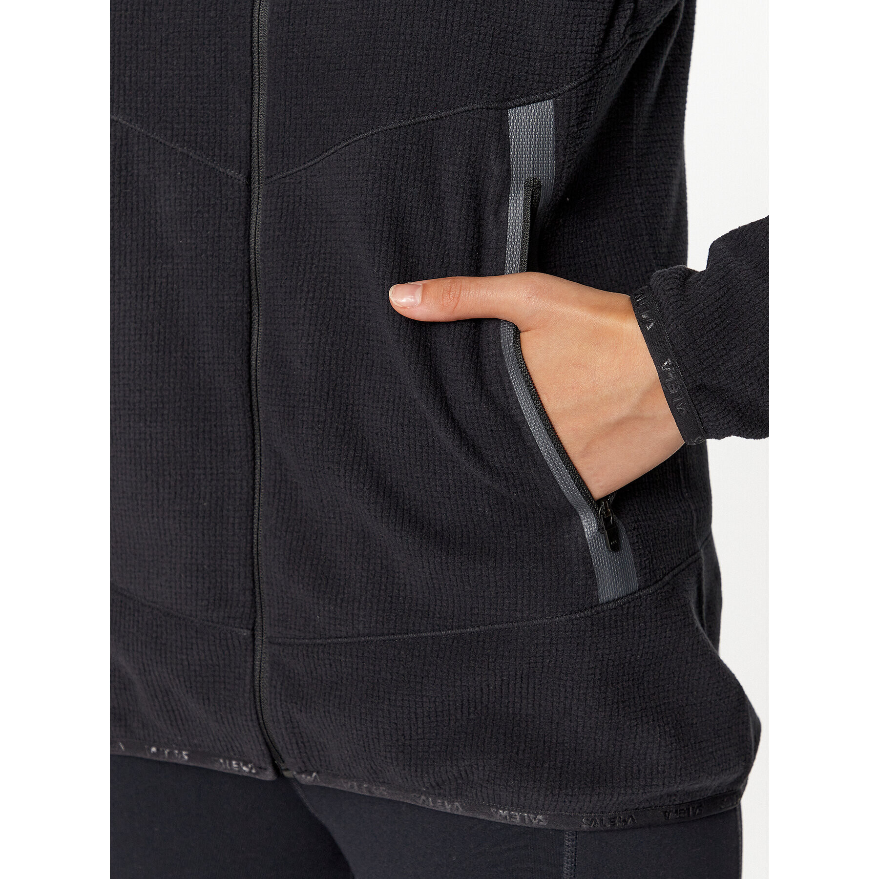 Salewa Полар Paganella 027925 Черен Regular Fit - Pepit.bg