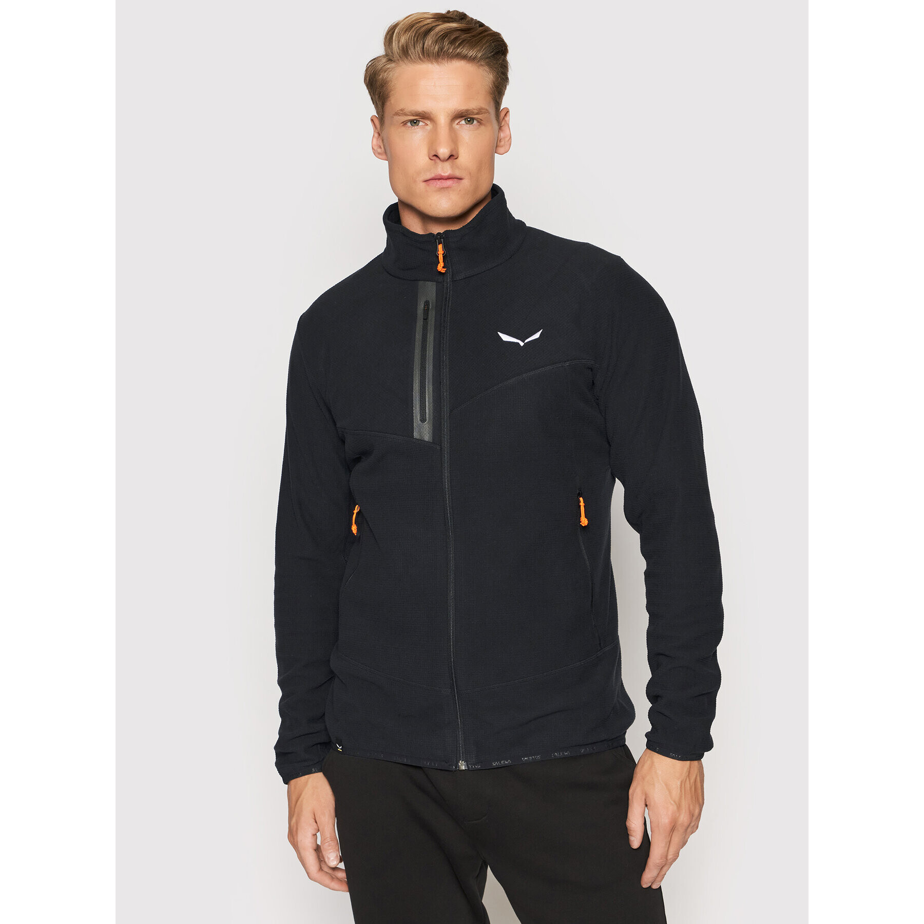 Salewa Полар Paganella 27924 Черен Regular Fit - Pepit.bg