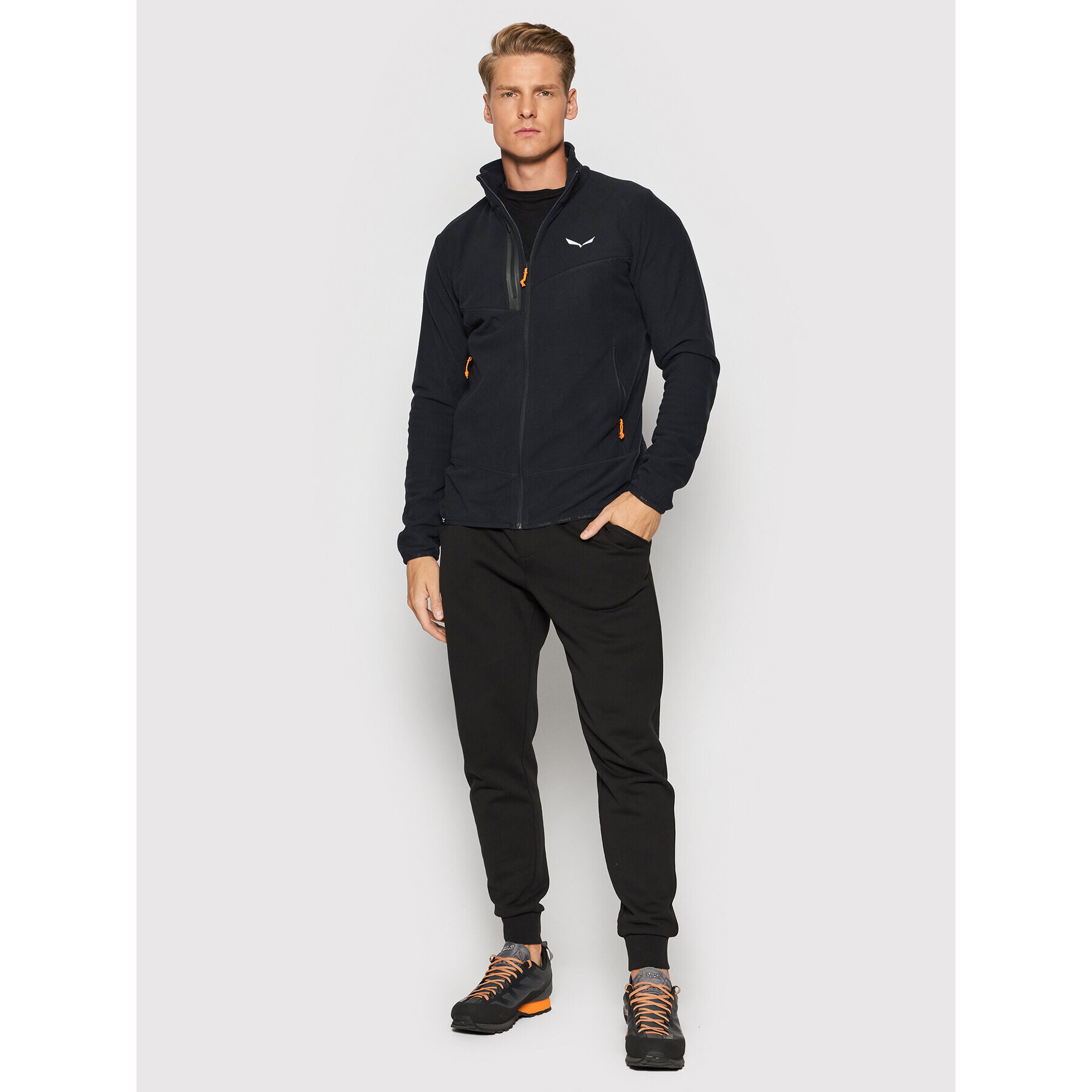 Salewa Полар Paganella 27924 Черен Regular Fit - Pepit.bg