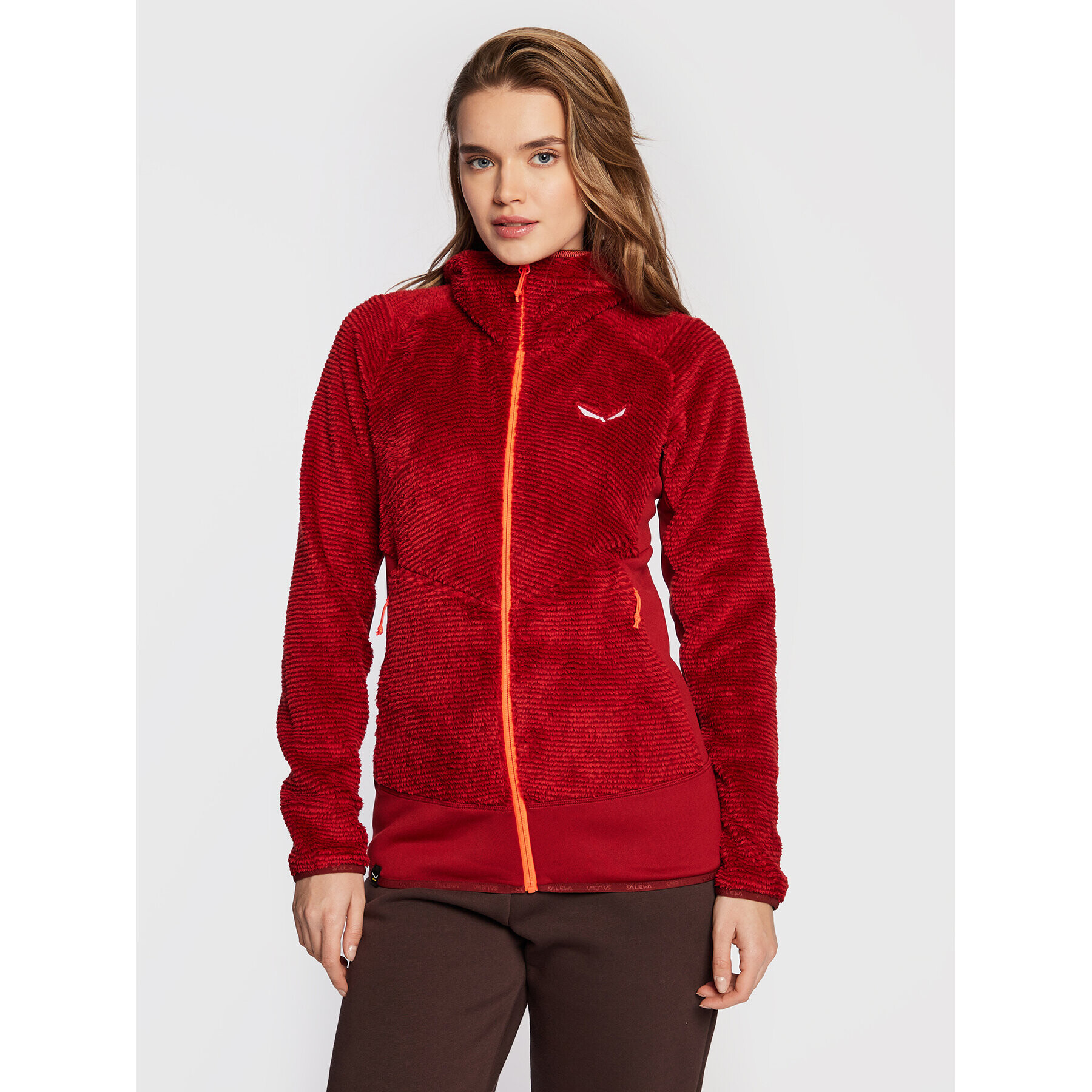 Salewa Полар Tognazza Pl 27919 Червен Regular Fit - Pepit.bg