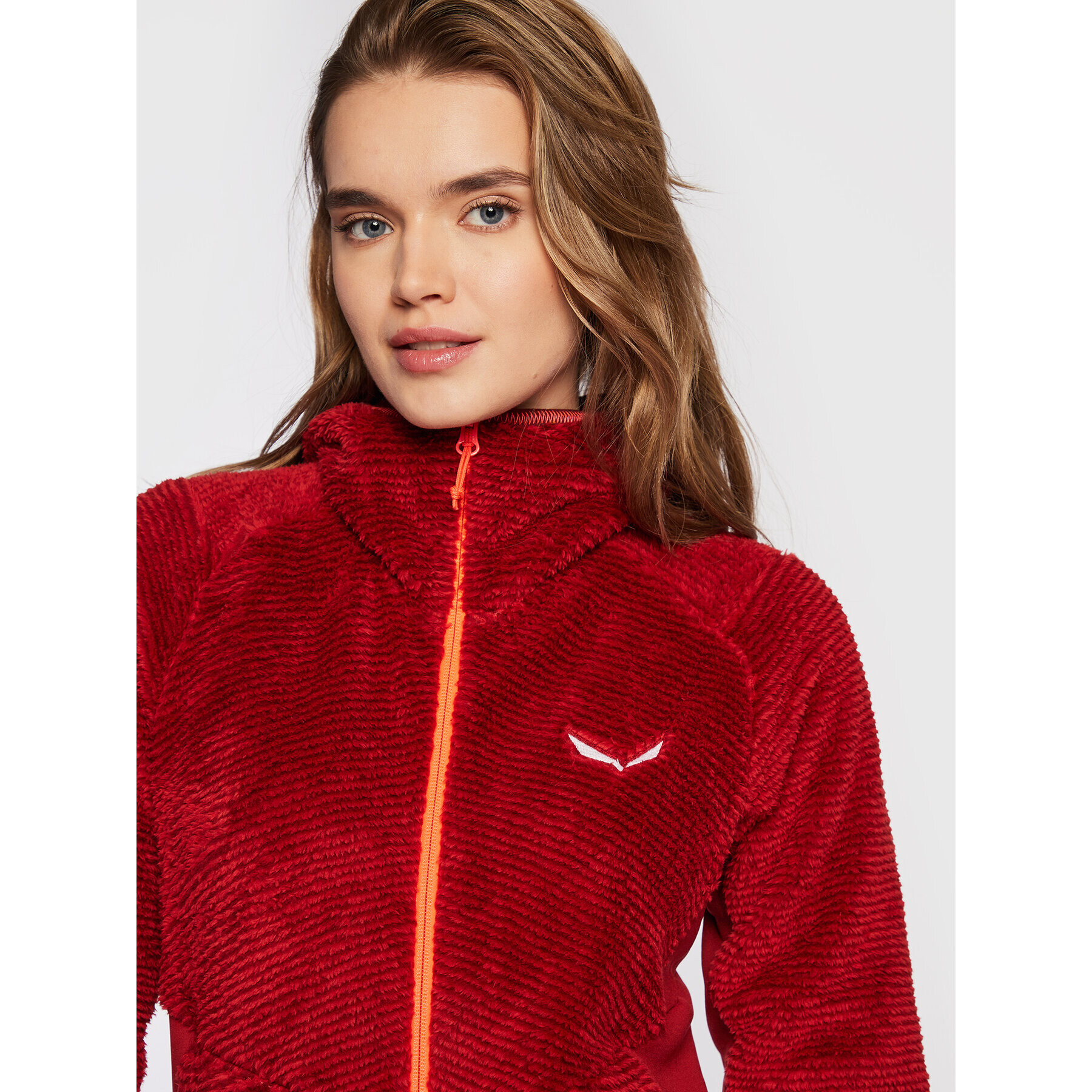 Salewa Полар Tognazza Pl 27919 Червен Regular Fit - Pepit.bg