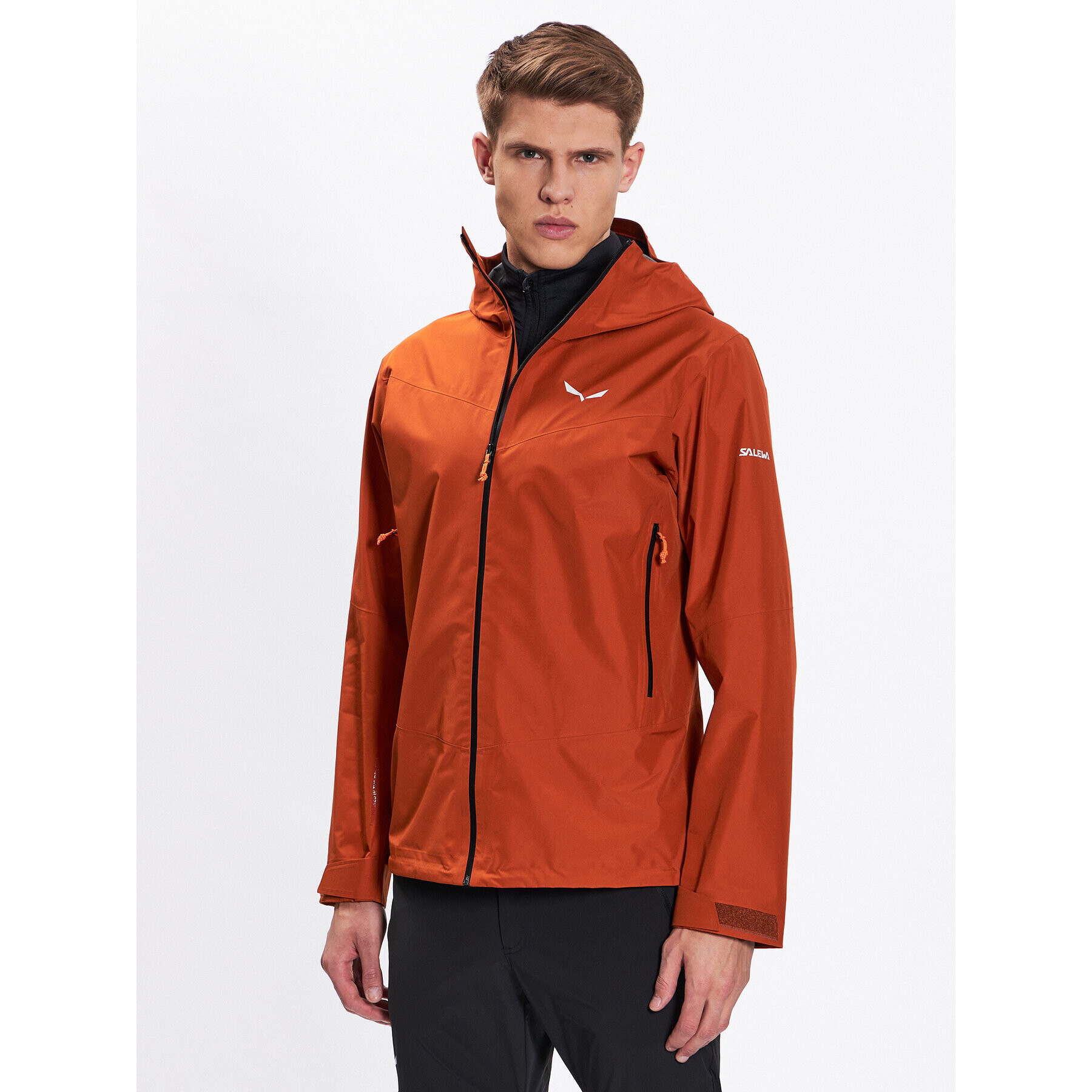 Salewa Преходно яке Puez 28476 Оранжев Regular Fit - Pepit.bg