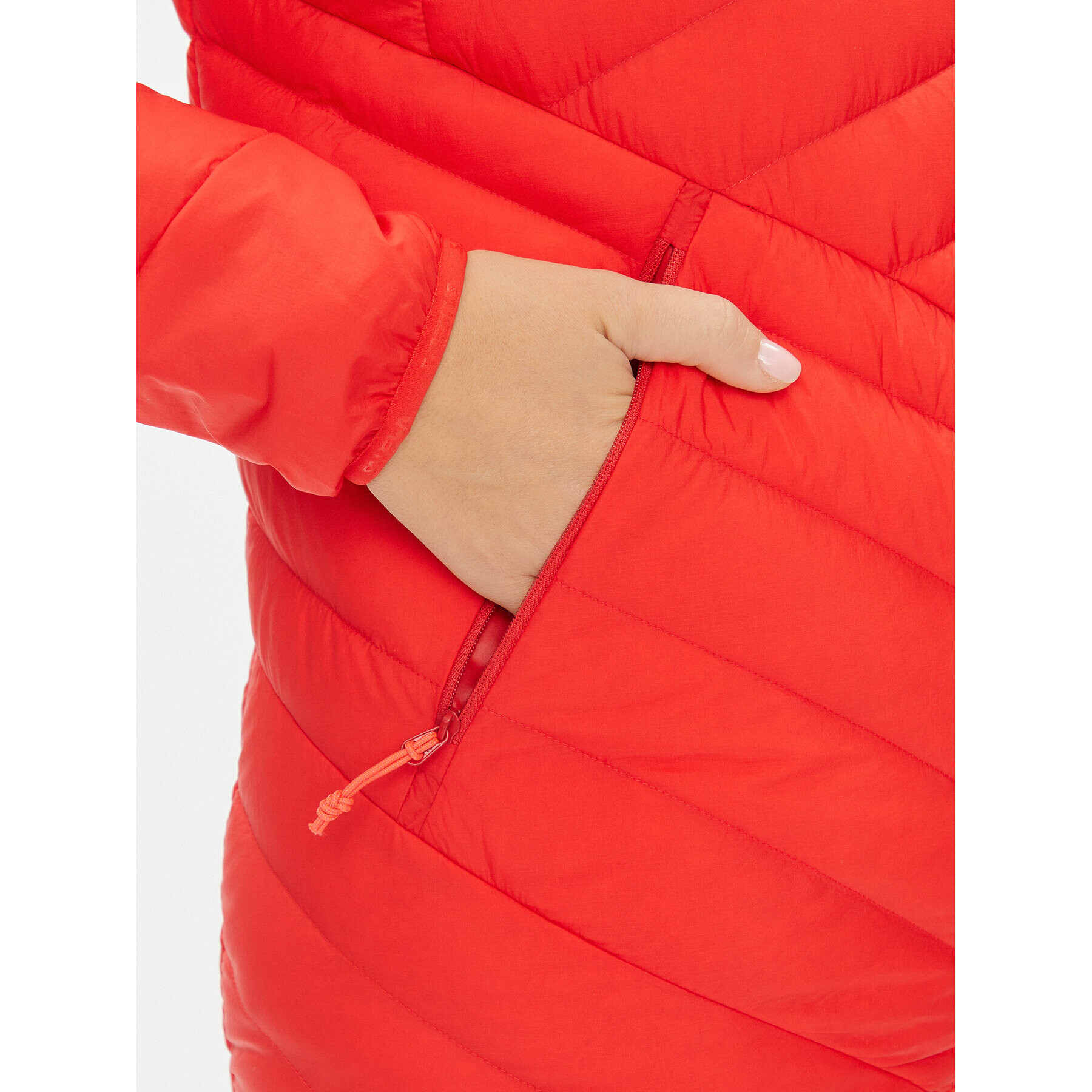 Salewa Пухено яке Brenta 27884 Червен Regular Fit - Pepit.bg
