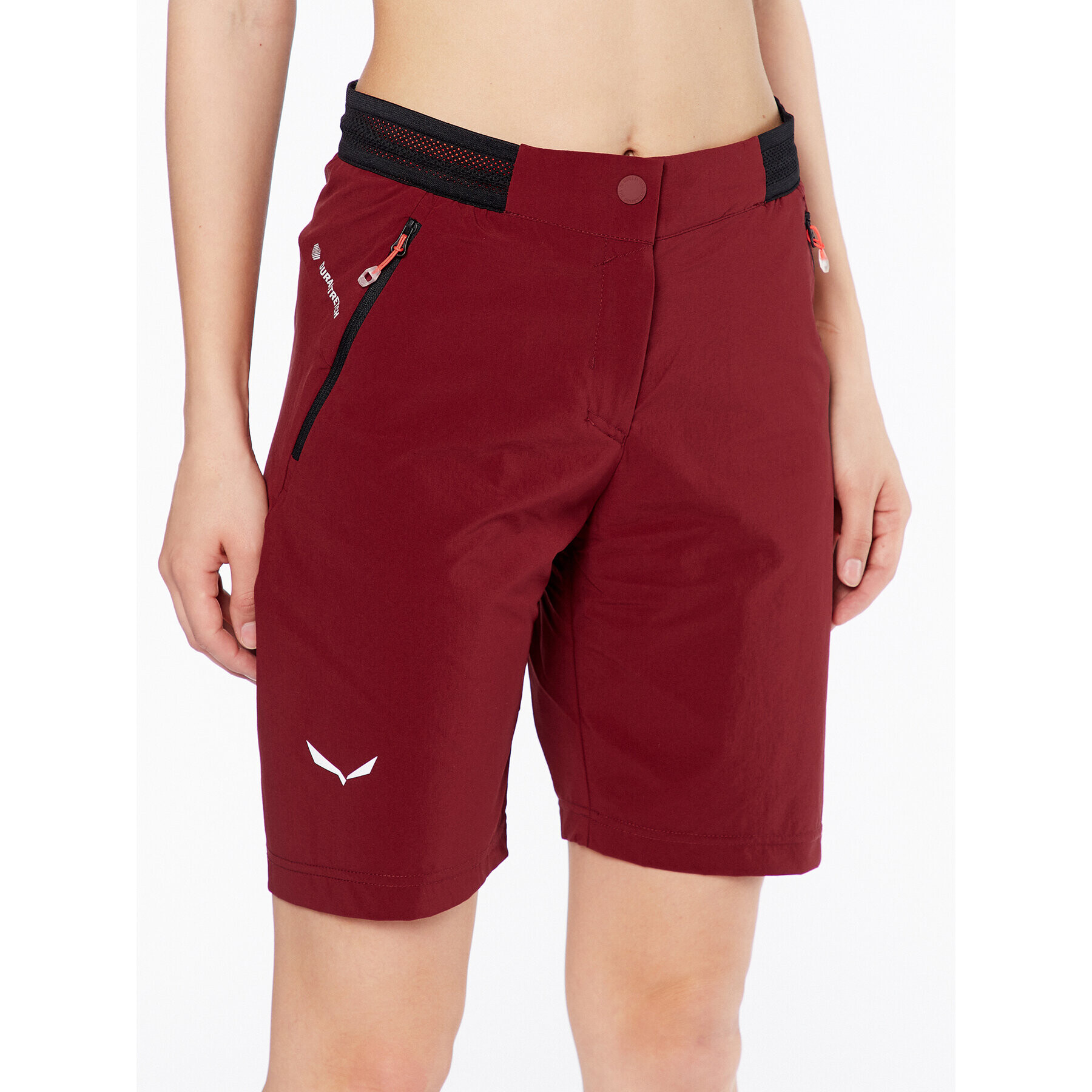 Salewa Шорти от плат Pedroc 28602 Бордо Regular Fit - Pepit.bg