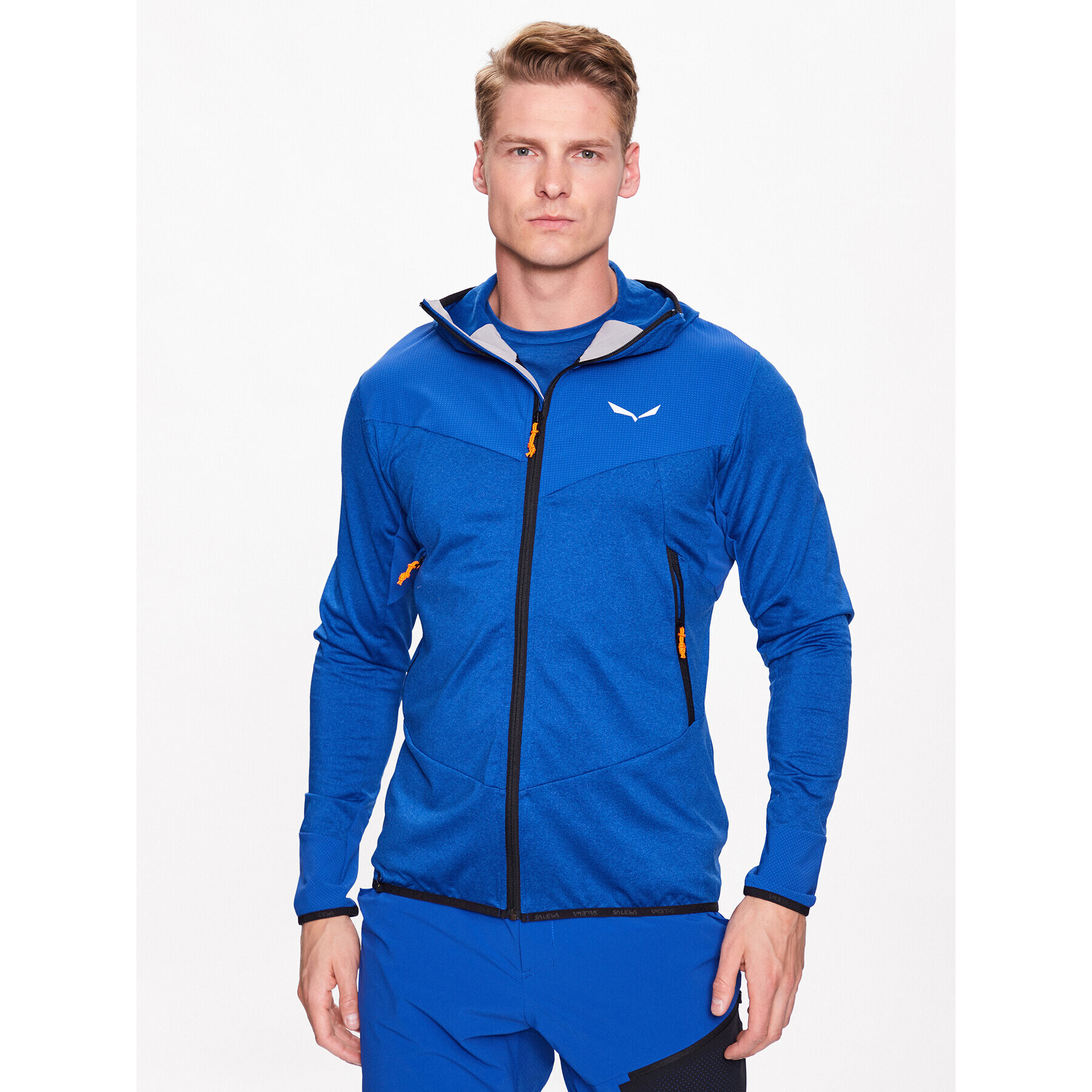 Salewa Суитшърт Agner 27371 Син Regular Fit - Pepit.bg