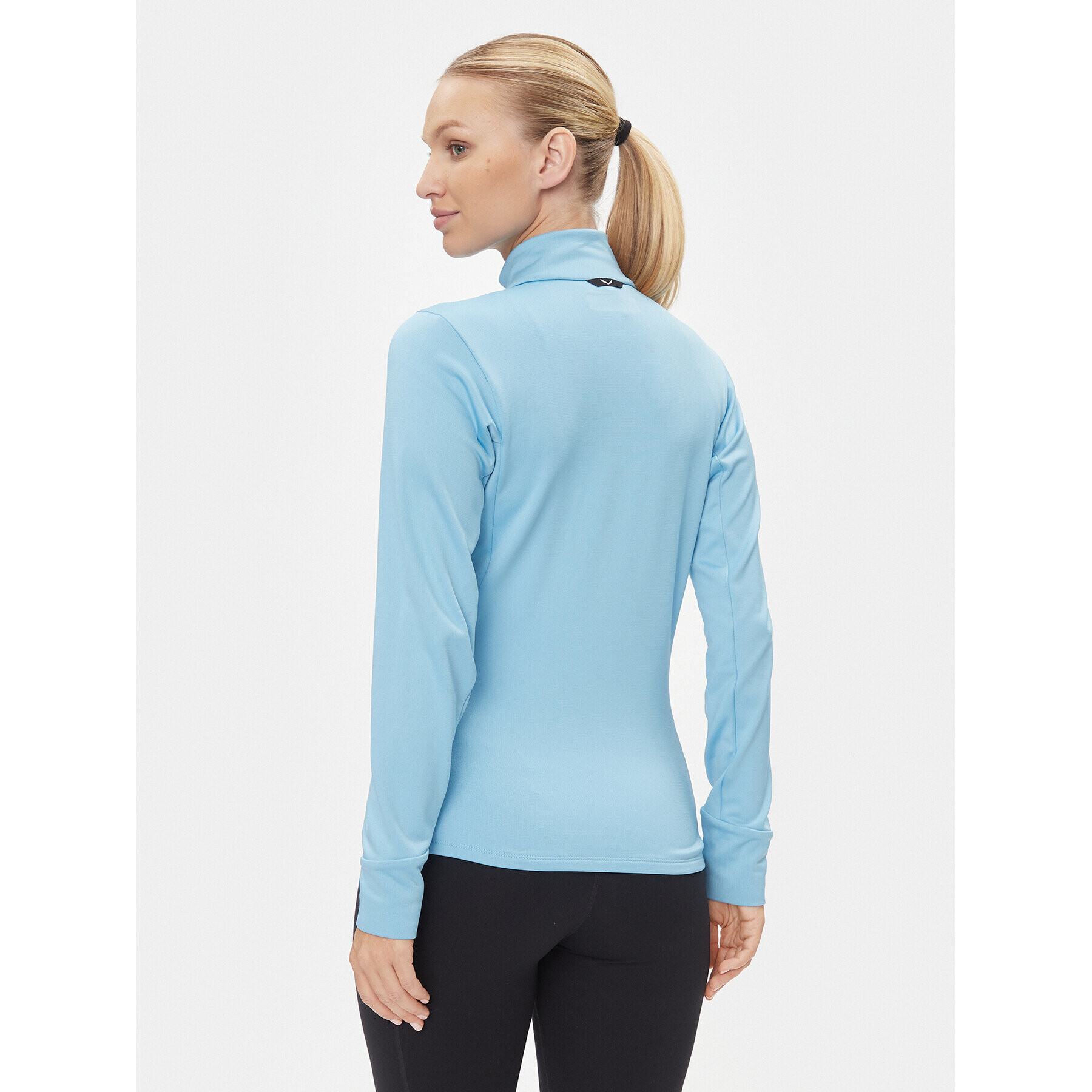 Salewa Суитшърт Puez 28479 Син Regular Fit - Pepit.bg