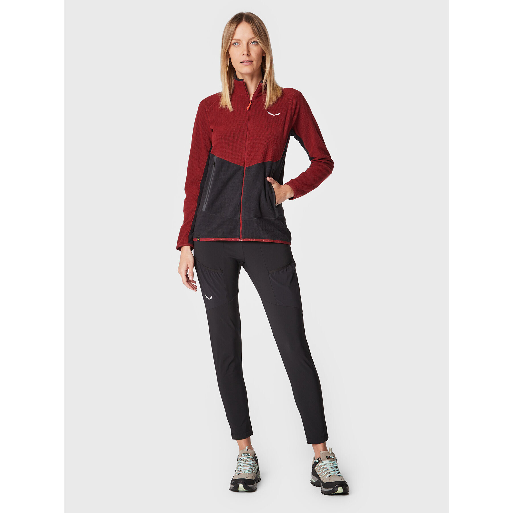 Salewa Текстилни панталони Puez Dst 28483 Черен Slim Fit - Pepit.bg