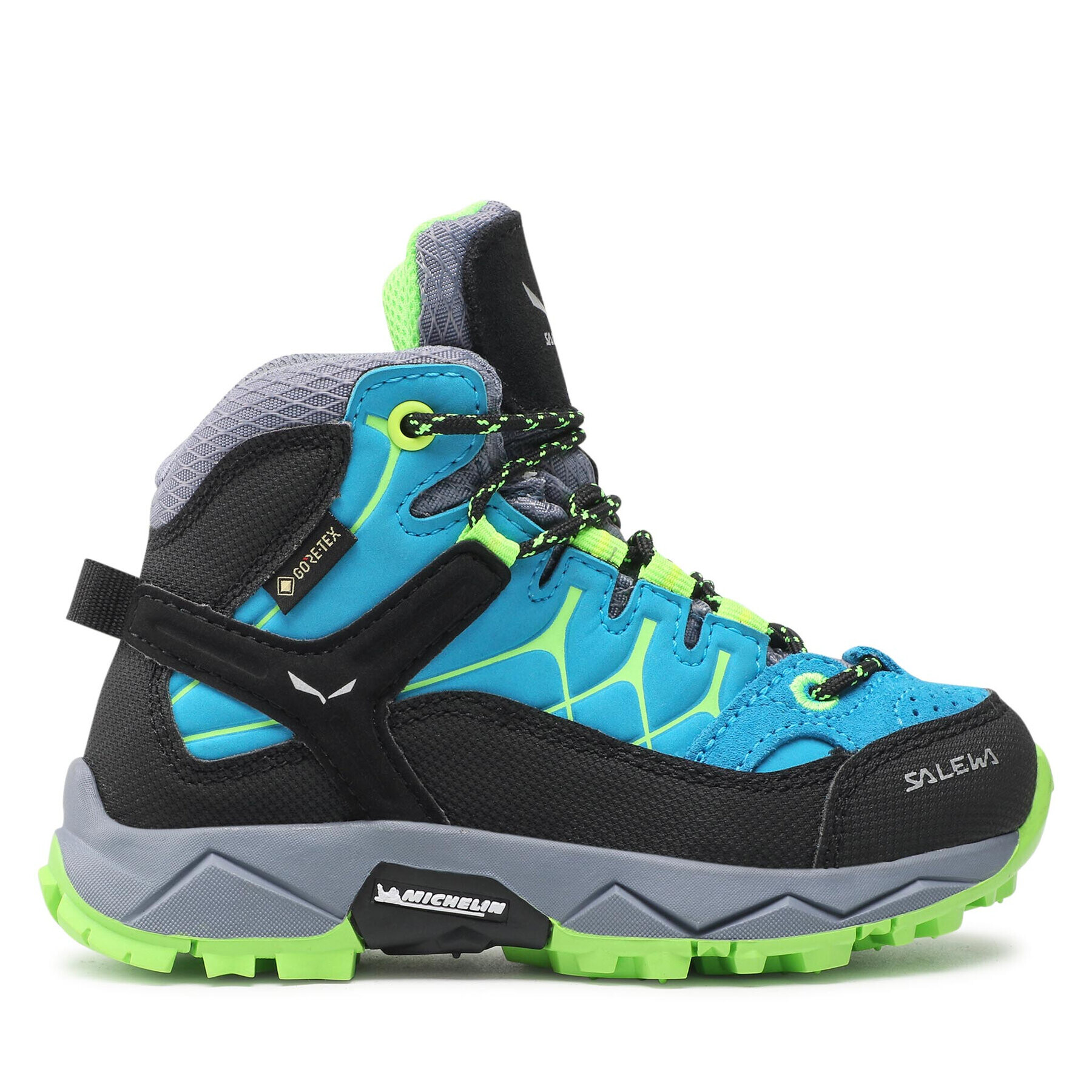 Salewa Туристически Jr Alp Trainer Mid Gtx GORE-TEX 8375 Син - Pepit.bg