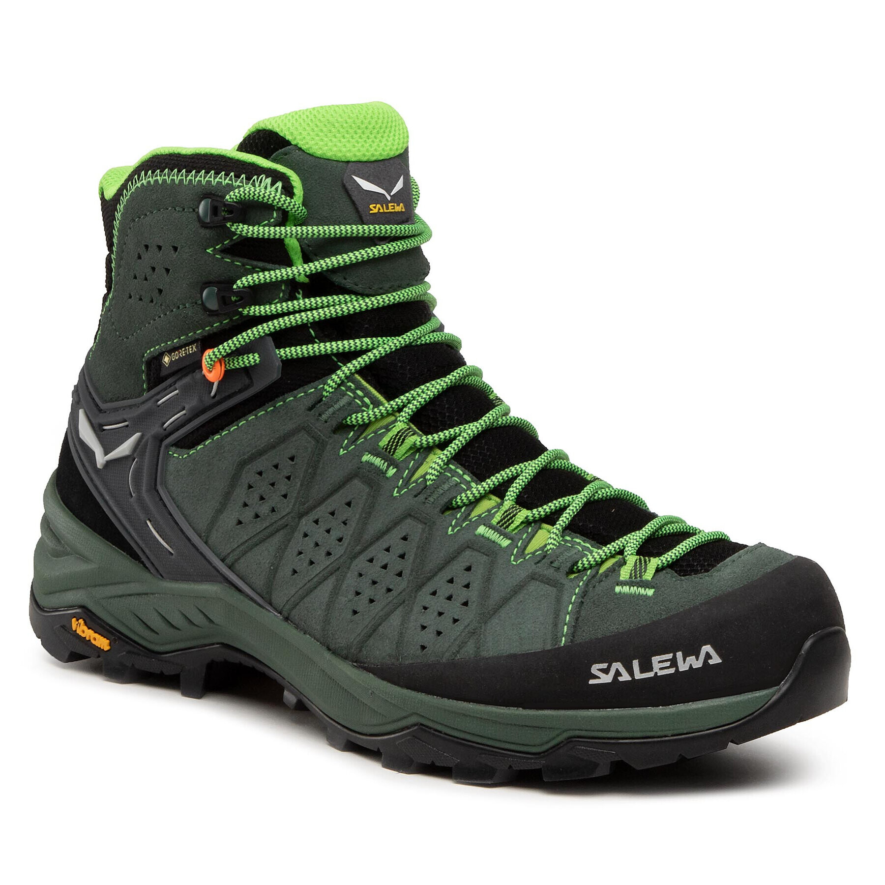 Salewa Туристически Ms Alp Trainer 2 Mid Gtx GORE-TEX 61382-5322 Зелен - Pepit.bg