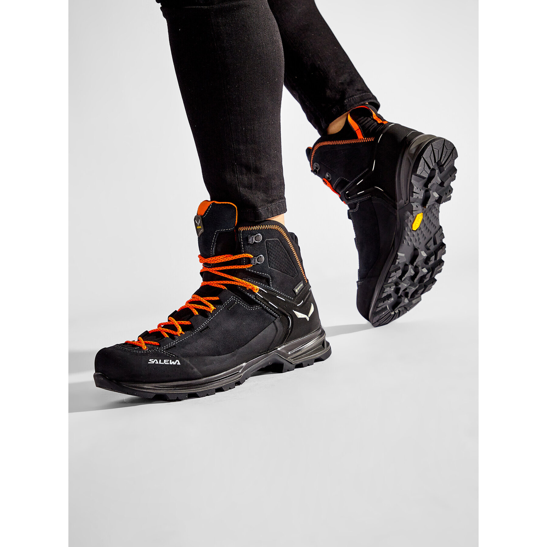 Salewa Туристически Mtn Trainer 2 Mid Gtx M GORE-TEX 61397-0876 Черен - Pepit.bg