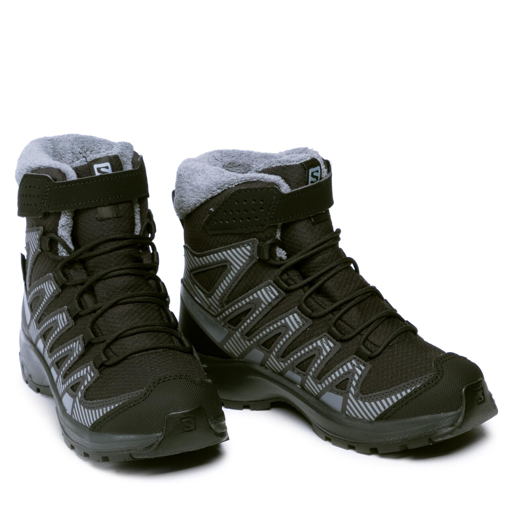 Salomon Туристически Xa Pro V8 Winter Cswp J 414334 09 W0 Черен - Pepit.bg