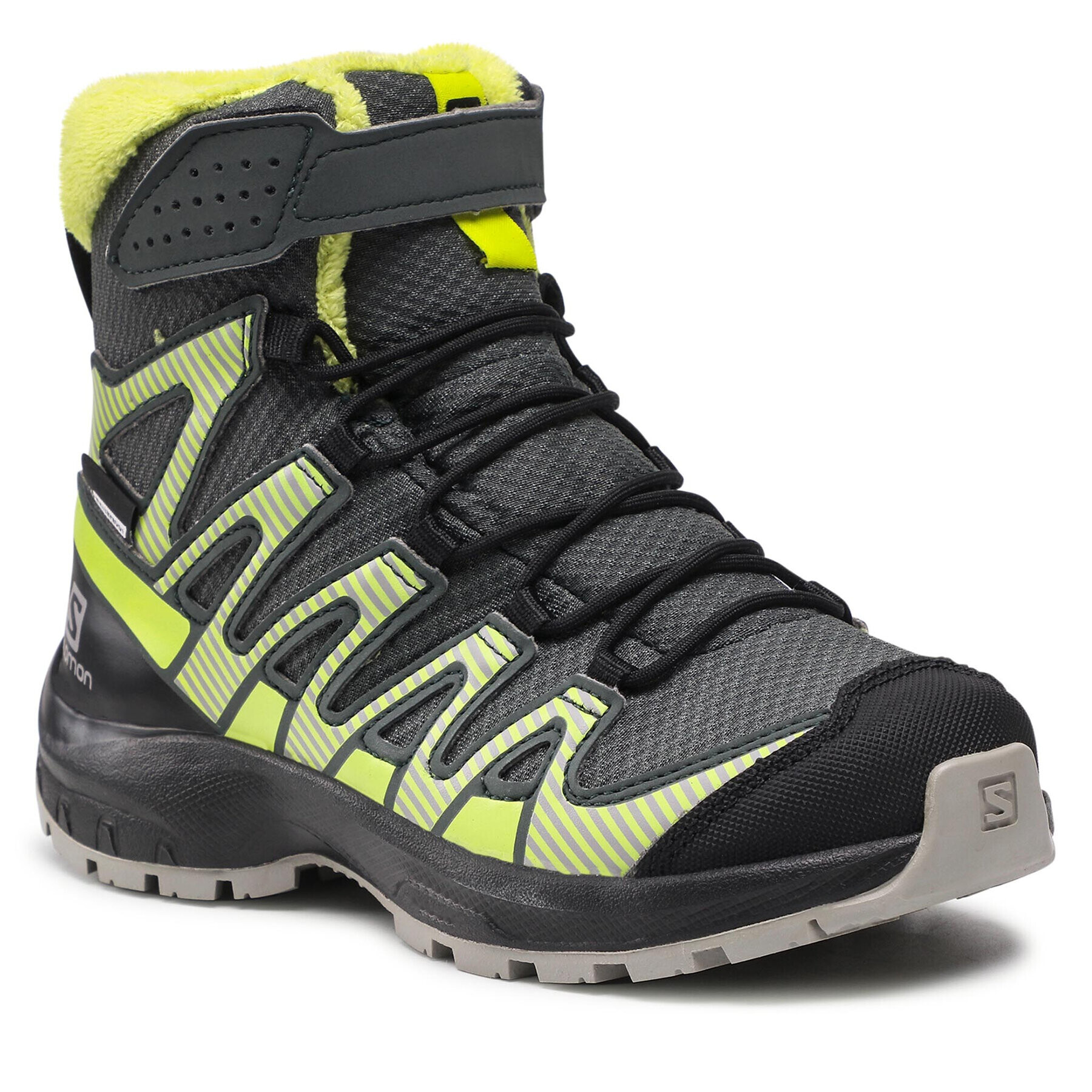 Salomon Апрески Xa Pro V8 Winter Cswp J 414335 09 W0 Зелен - Pepit.bg