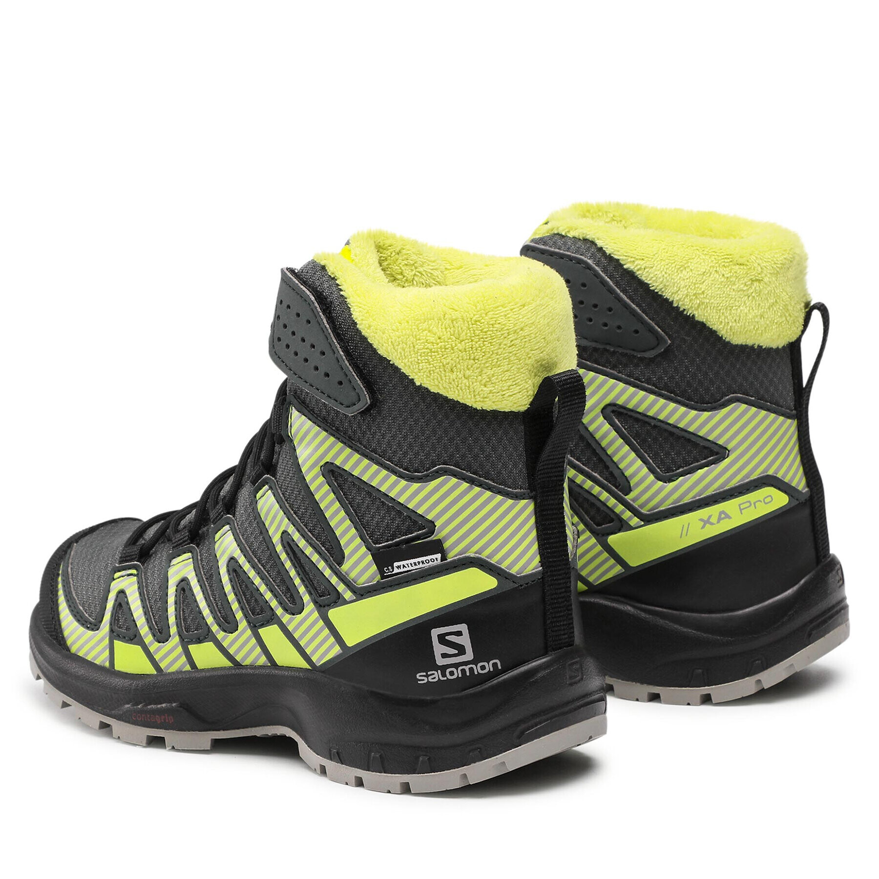 Salomon Апрески Xa Pro V8 Winter Cswp J 414335 09 W0 Зелен - Pepit.bg