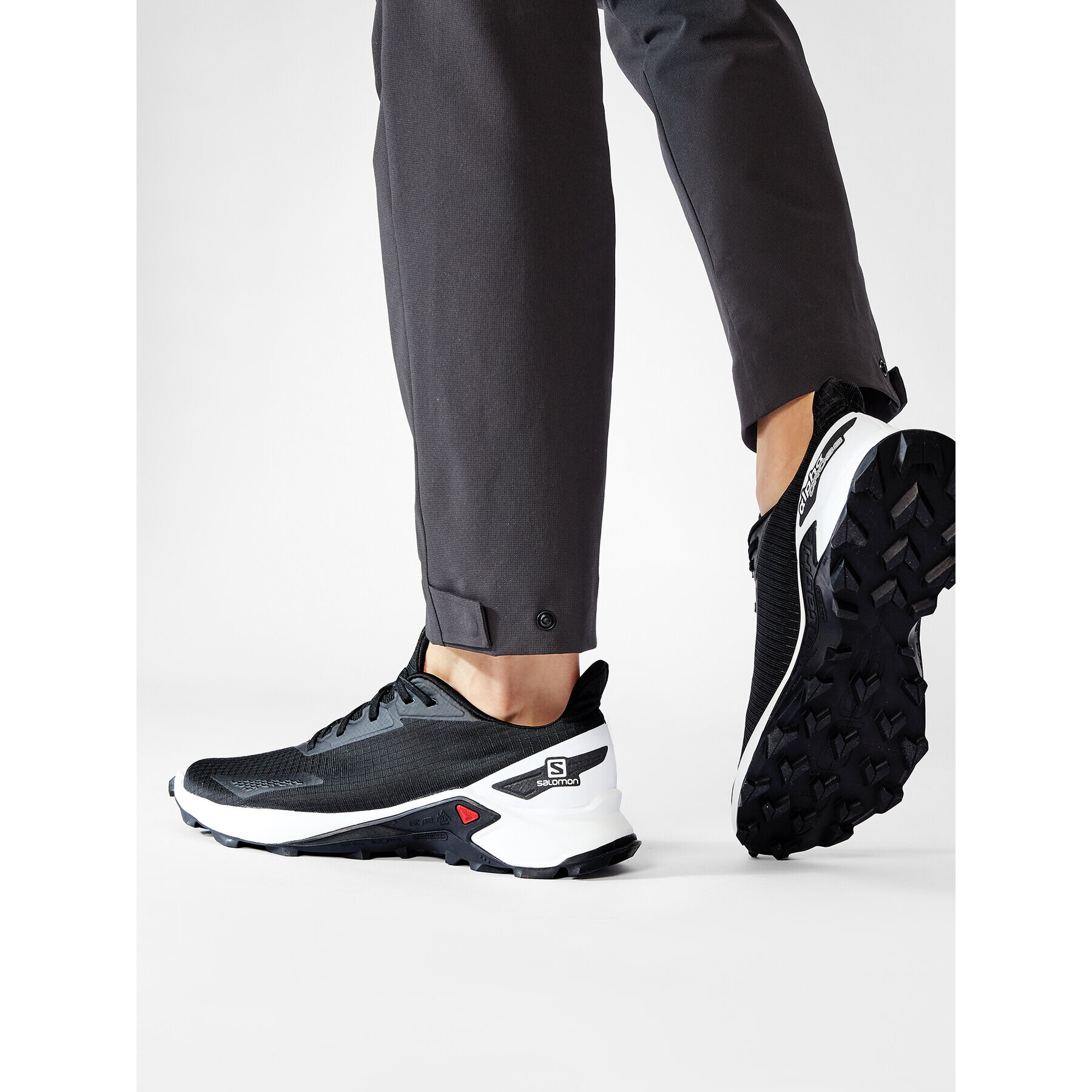 Salomon Обувки Alphacross Blast 411049 30 W0 Черен - Pepit.bg