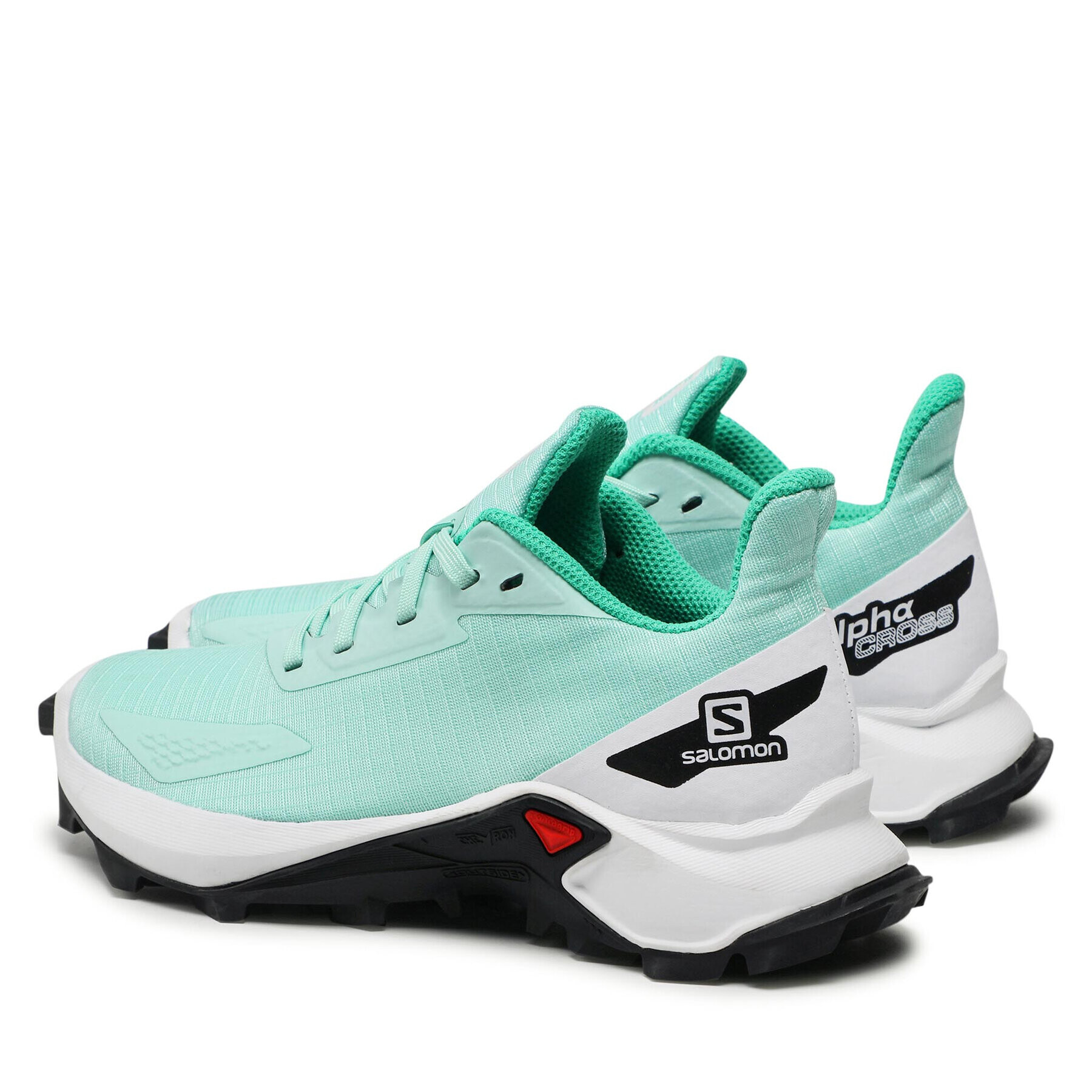 Salomon Обувки Alphacross Blast J 416215 09 V0 Зелен - Pepit.bg