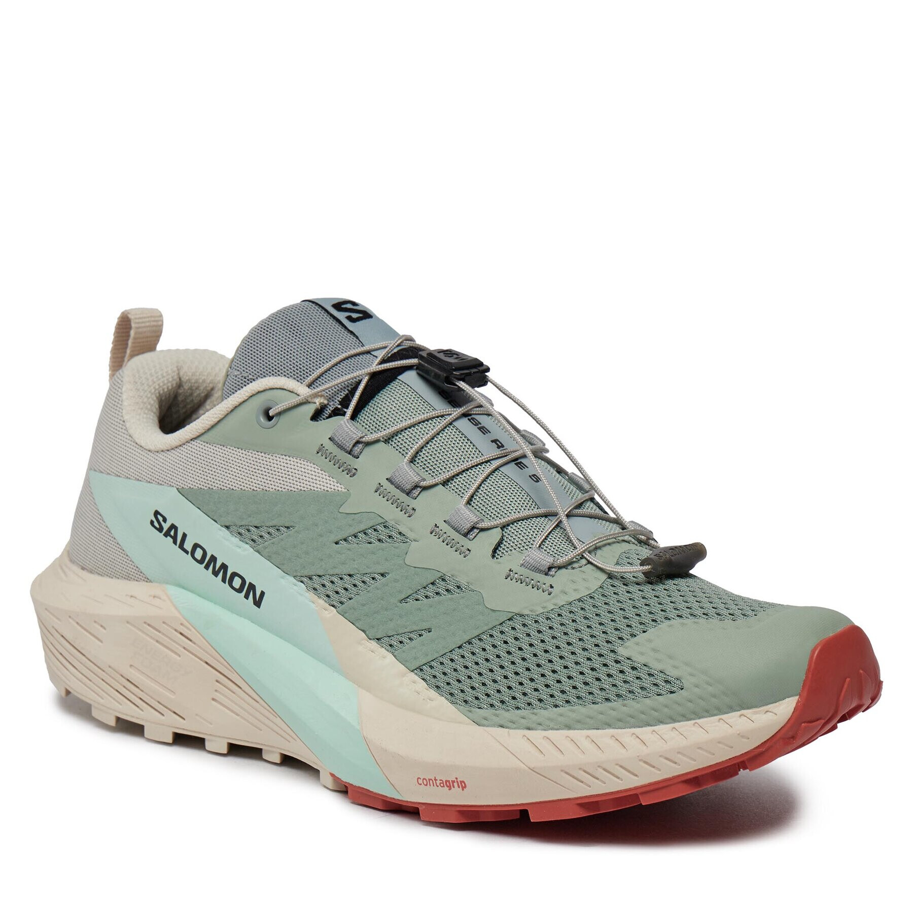 Salomon Обувки Sense Ride 5 L47211700 Зелен - Pepit.bg