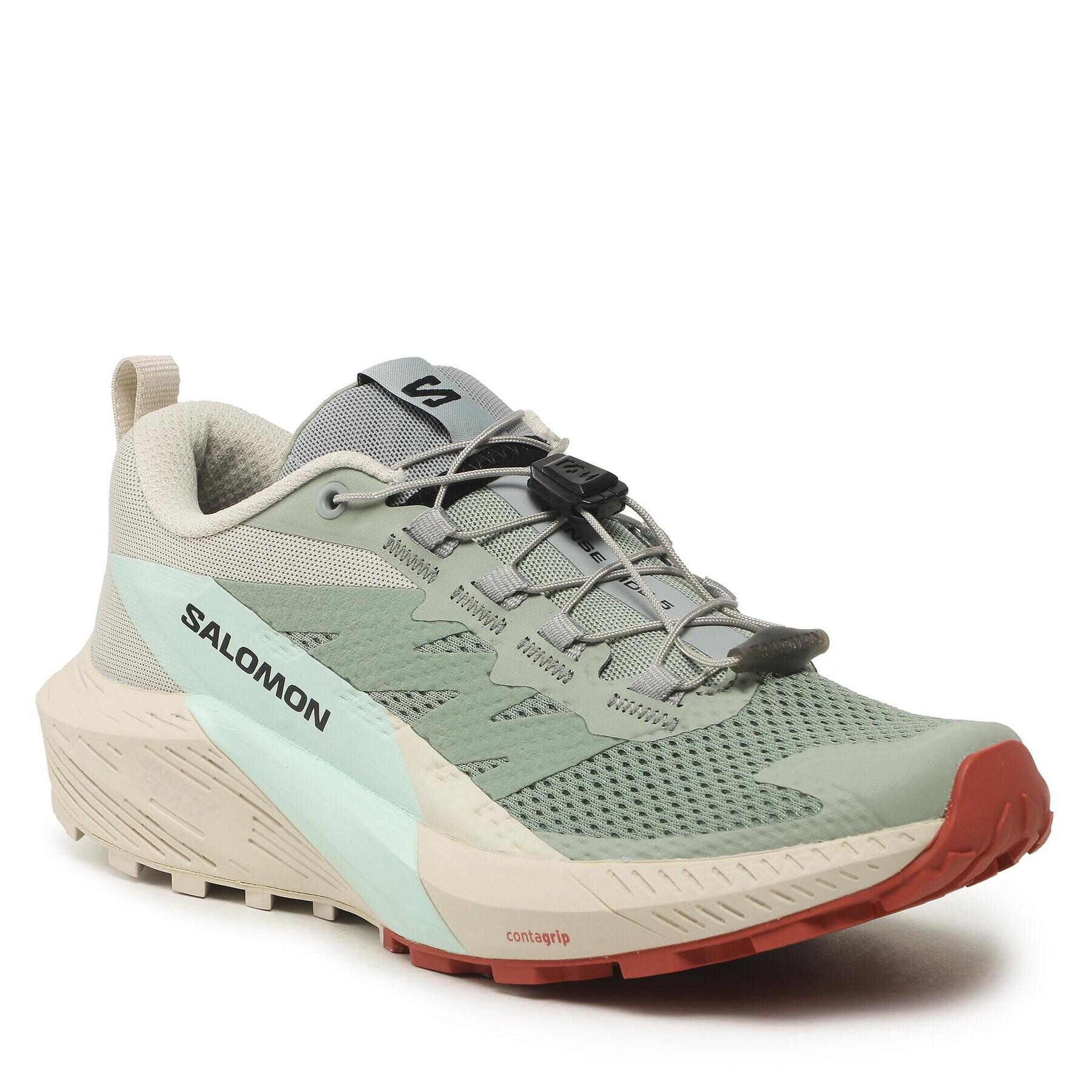 Salomon Обувки Sense Ride 5 L47212300 Зелен - Pepit.bg