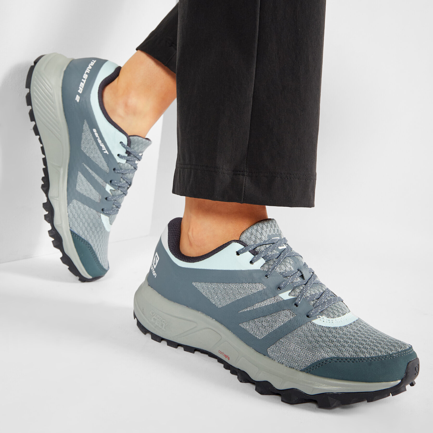 Salomon Обувки Trailster 2 409629 20 W0 Сив - Pepit.bg