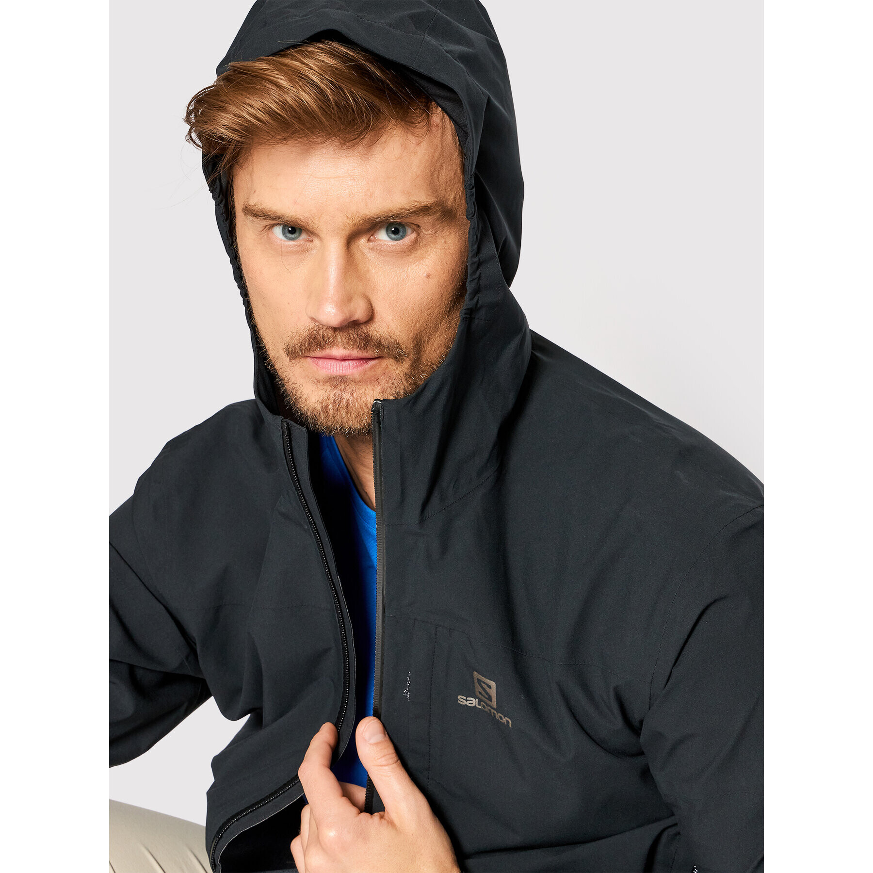 Salomon Outdoor яке Outrack LC1703300 Черен Regular Fit - Pepit.bg