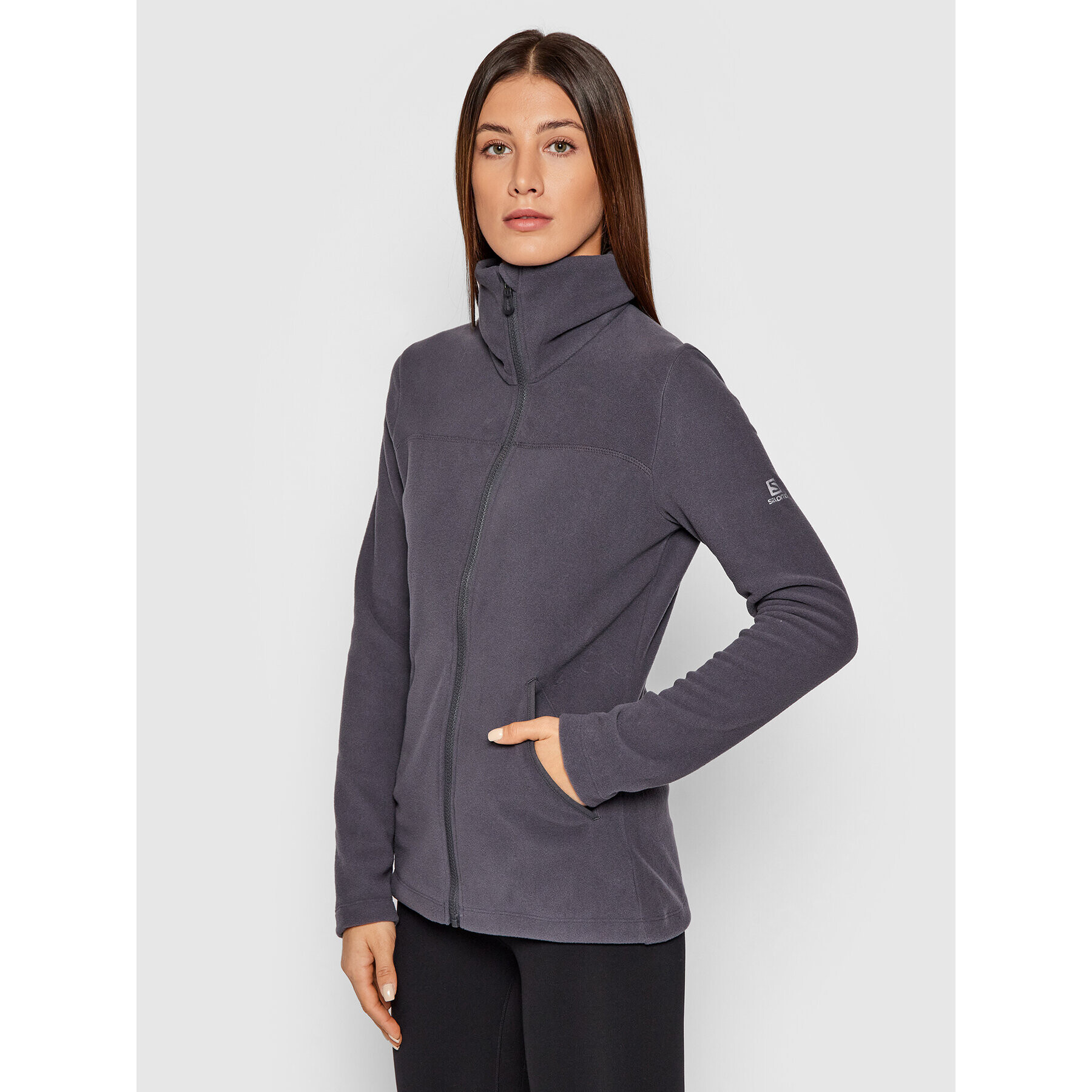 Salomon Полар Essential Cosy LC1565000 Сив Regular Fit - Pepit.bg