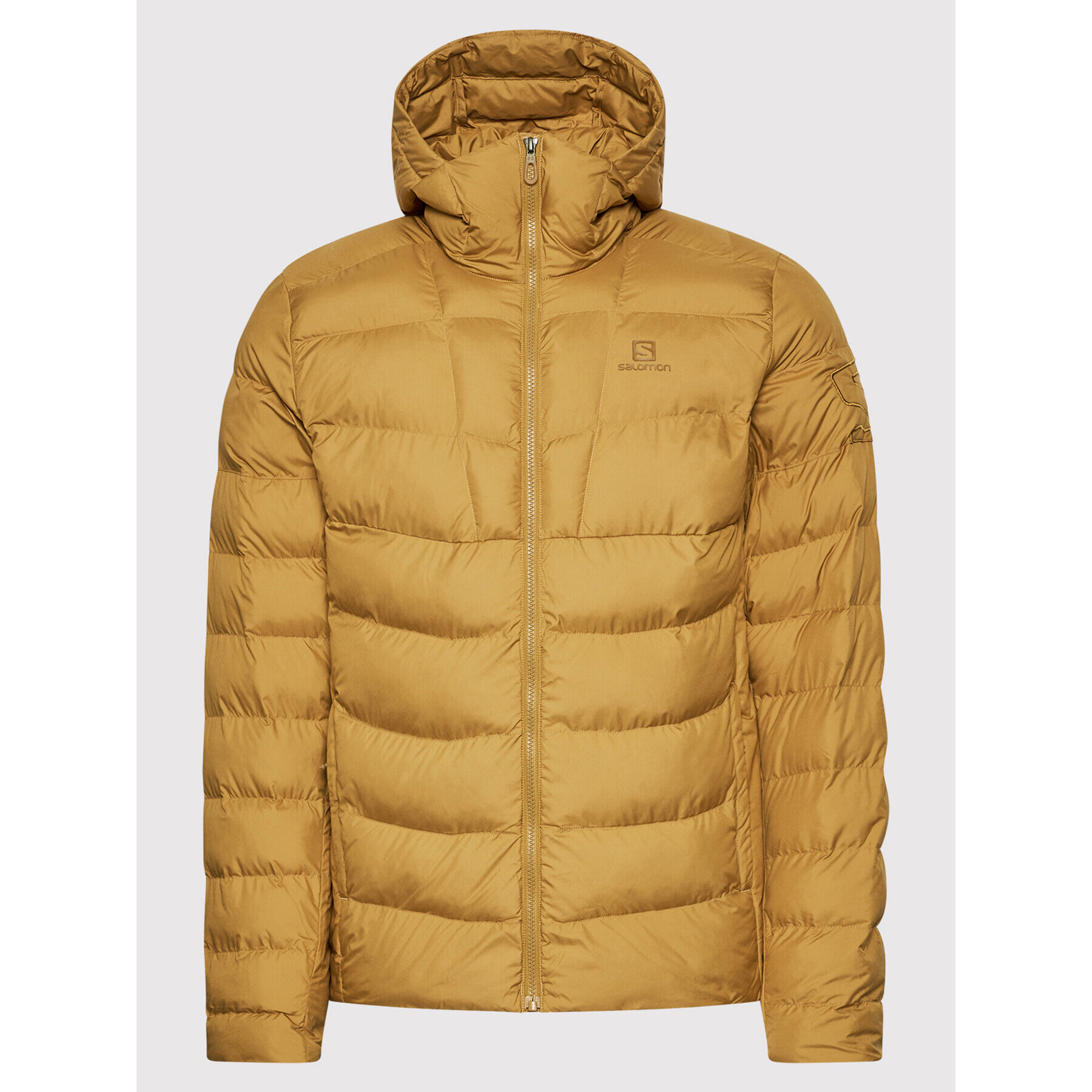 Salomon Пухено яке Essential Xwarm LC1578000 Жълт Active Fit - Pepit.bg