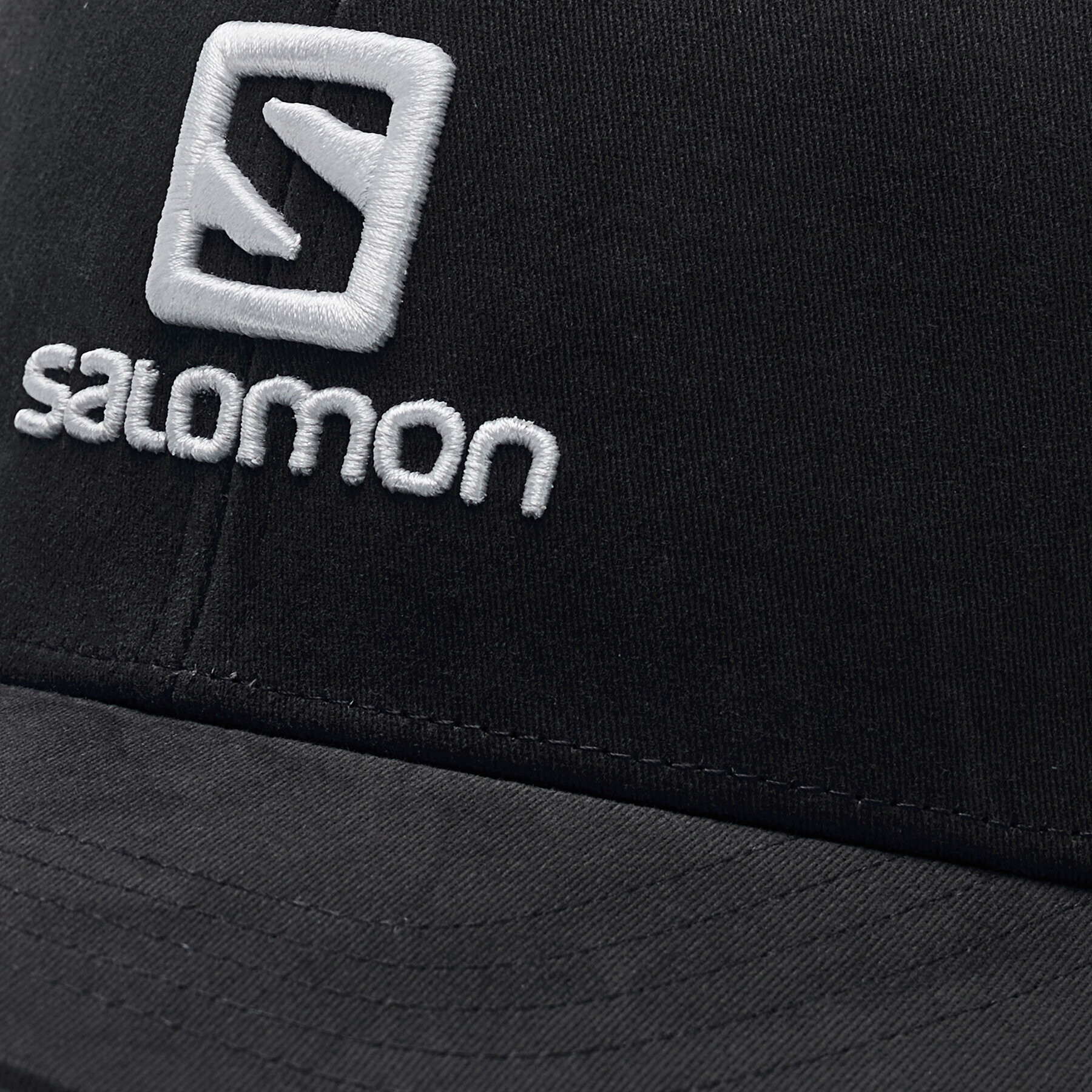 Salomon Шапка с козирка Logo LC1655800 Черен - Pepit.bg