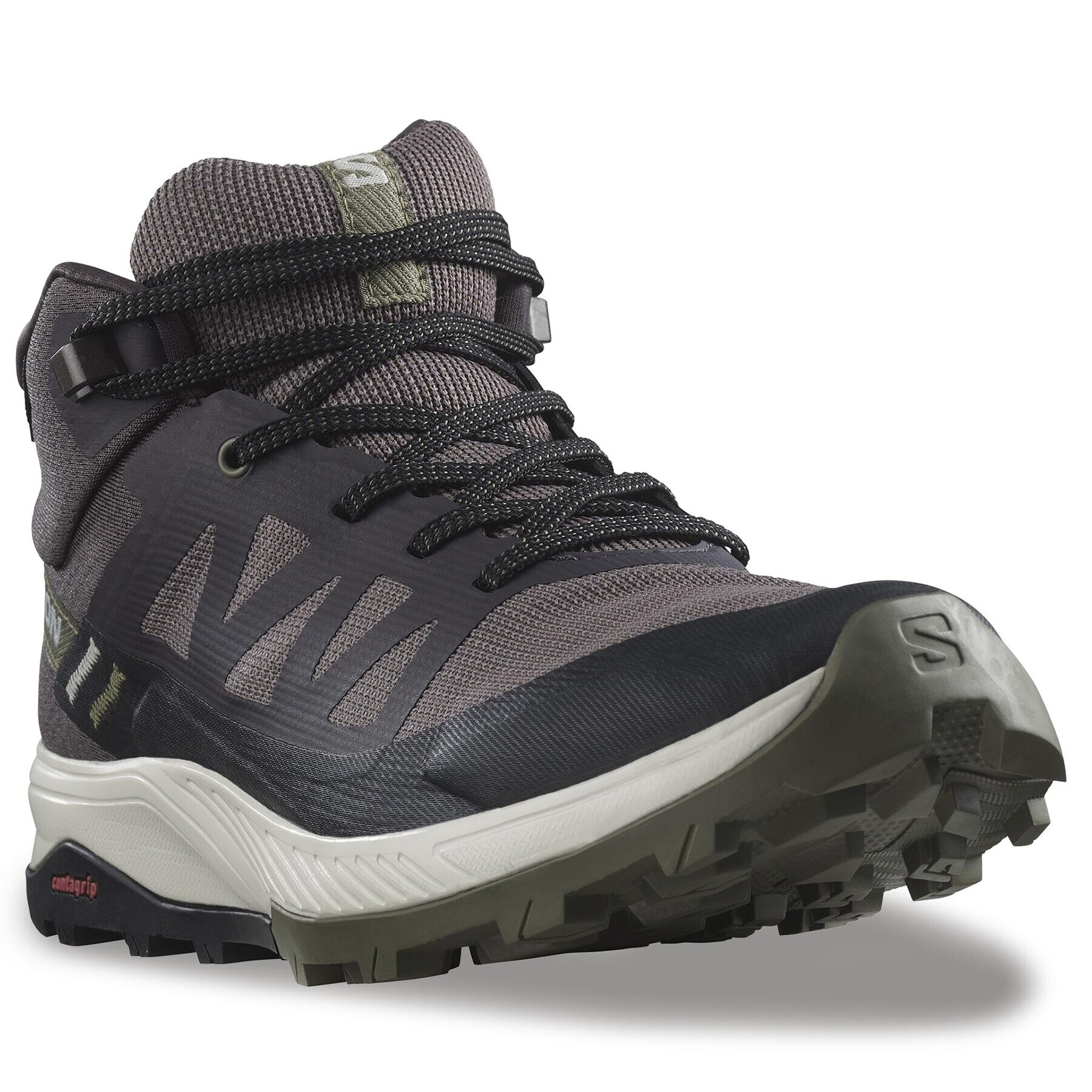 Salomon Туристически Outrise Mid Gtx W GORE-TEX L47160700 Черен - Pepit.bg