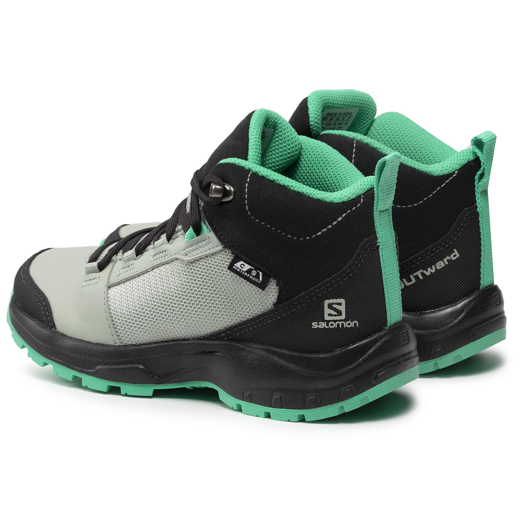 Salomon Туристически Outward Cswp J 412848 09 W0 Зелен - Pepit.bg