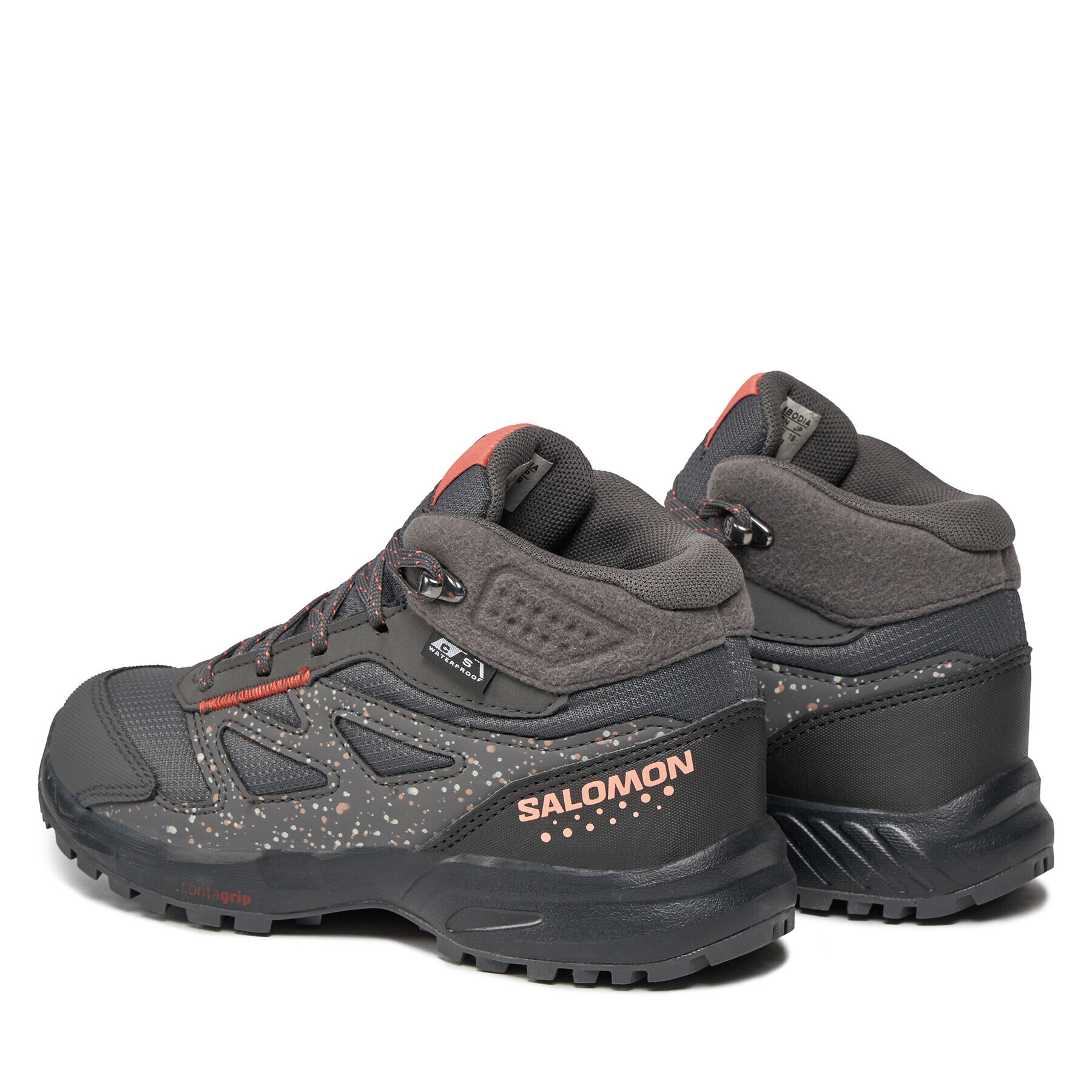 Salomon Туристически Outway Mid Clima™ Waterproof L47283600 Сив - Pepit.bg