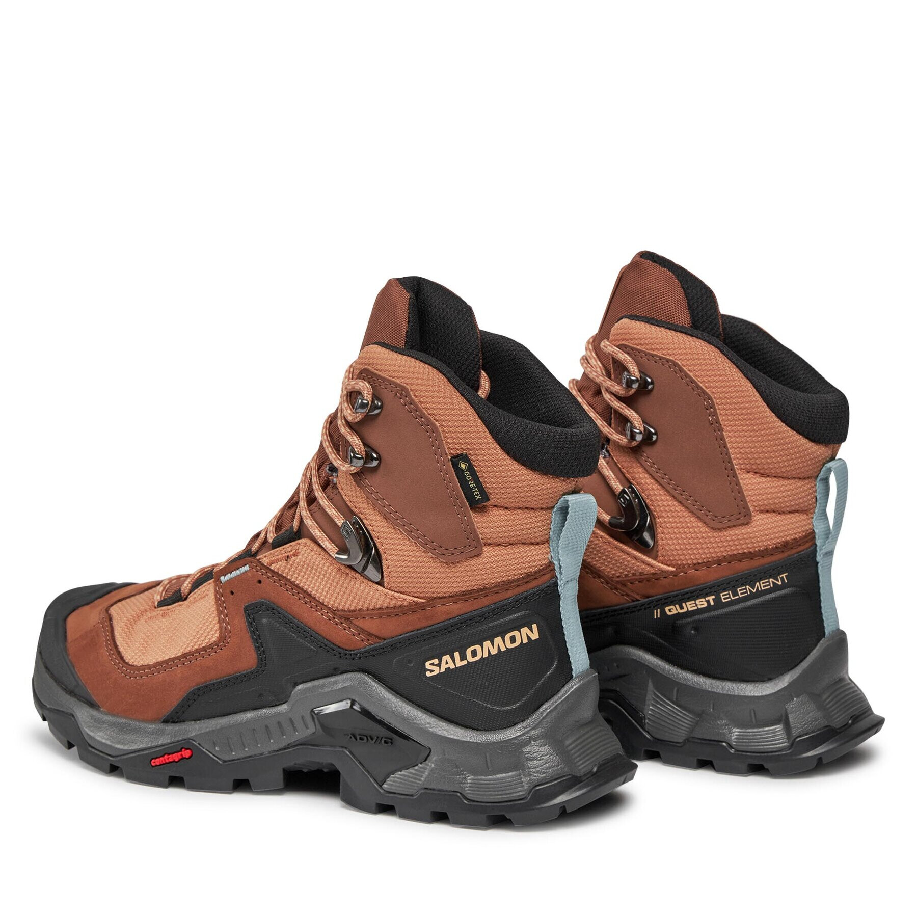Salomon Туристически Quest Element GORE-TEX L47157700 Кафяв - Pepit.bg