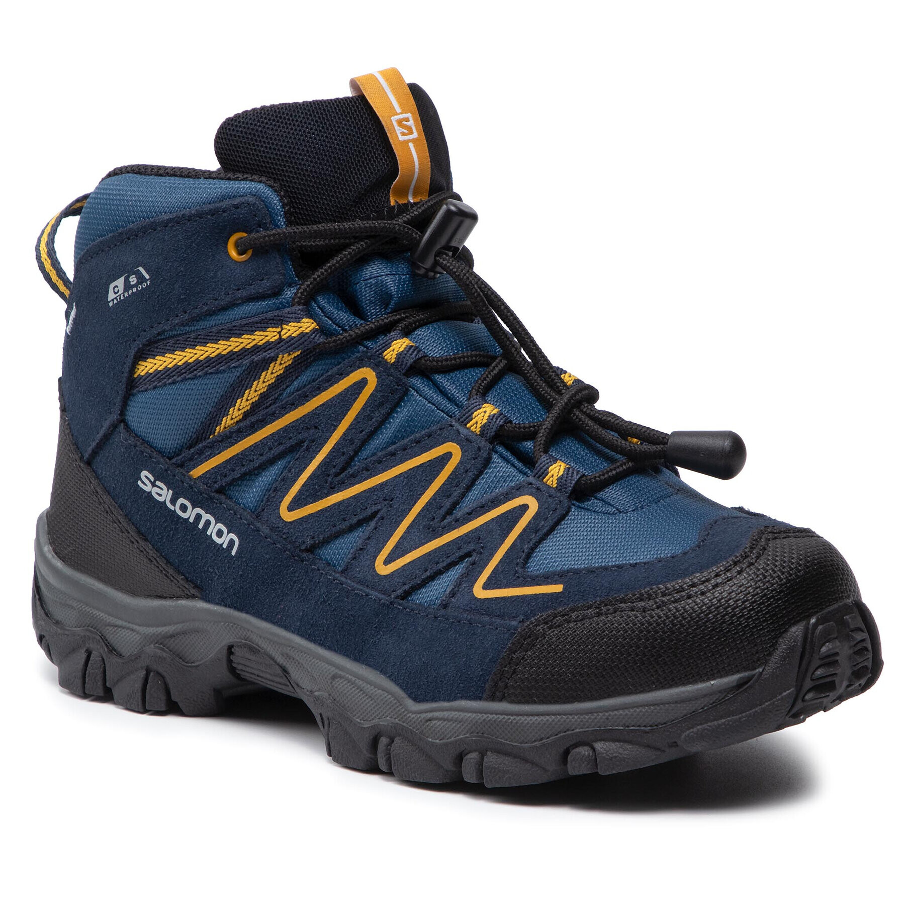 Salomon Туристически Skookie Mid Cswp J 411295 17 V0 Тъмносин - Pepit.bg