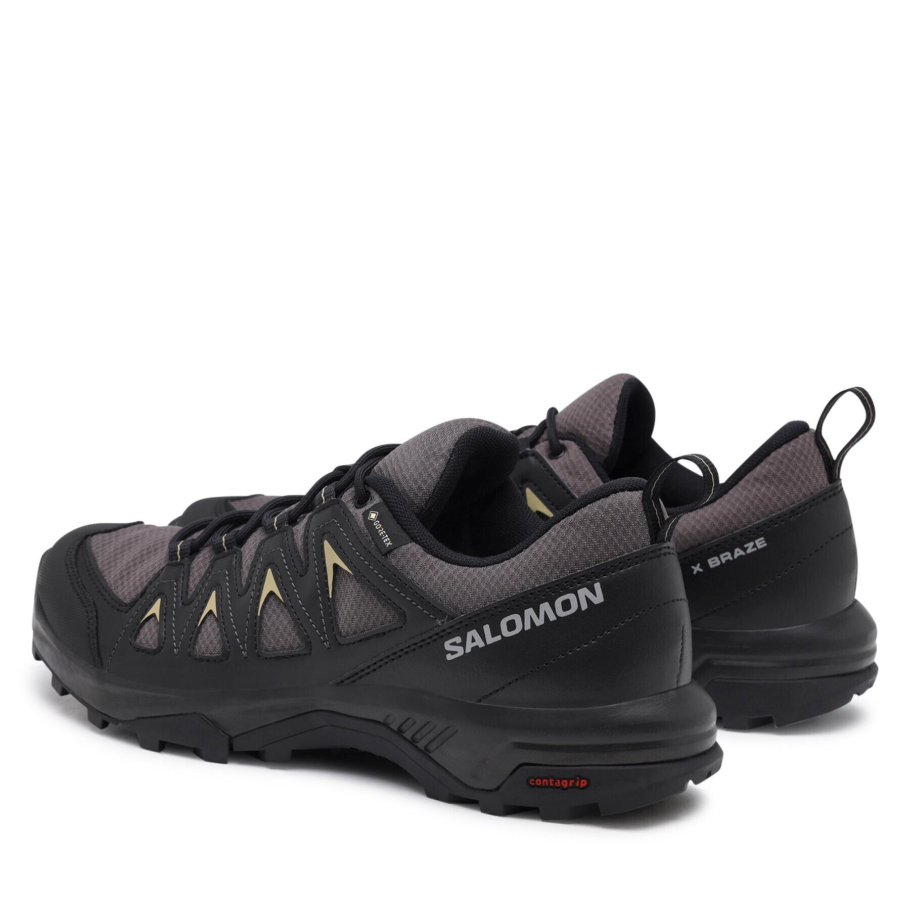 Salomon Туристически X Braze GORE-TEX L47180500 Сив - Pepit.bg