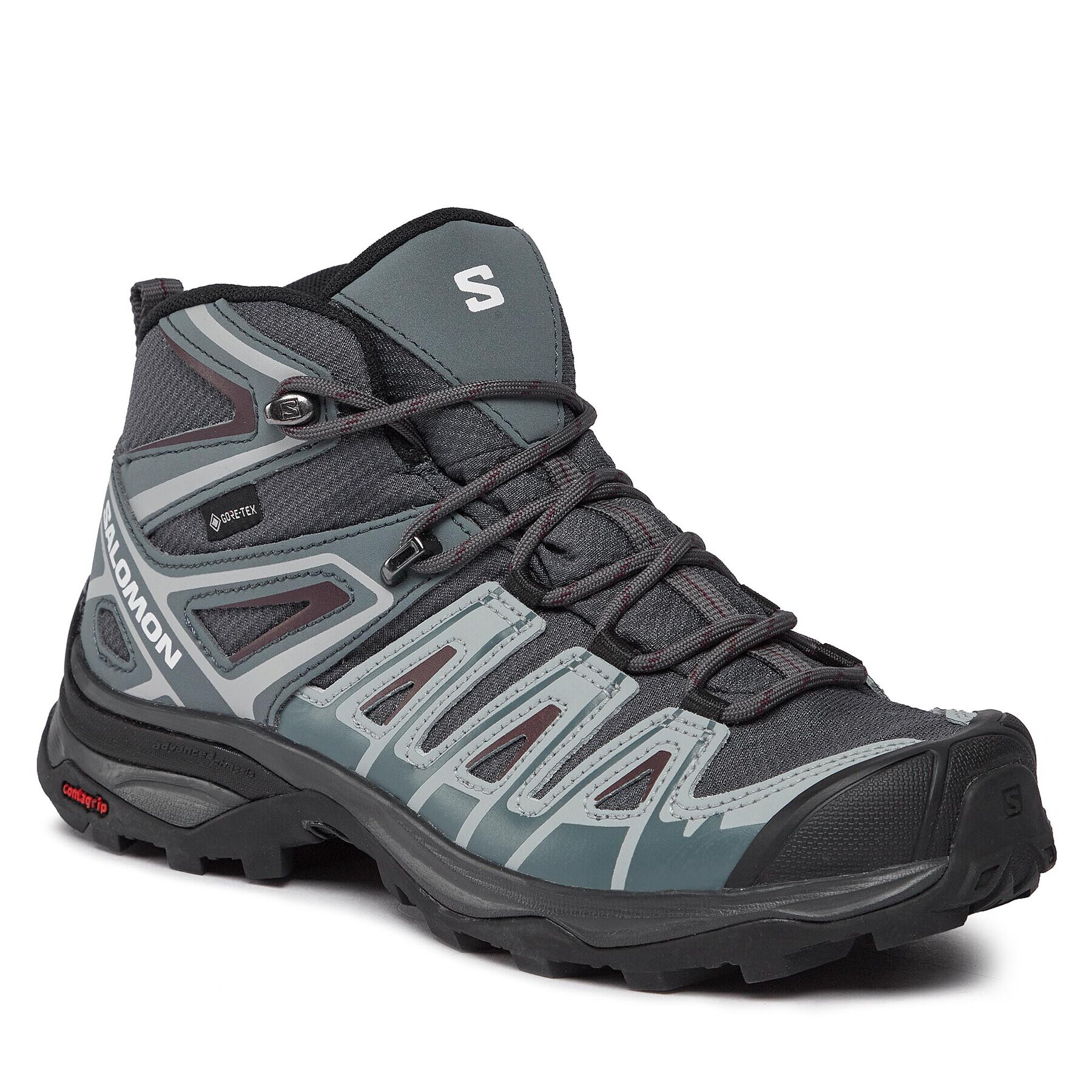 Salomon Туристически X Ultra Pioneer Mid GORE-TEX L47170500 Сив - Pepit.bg