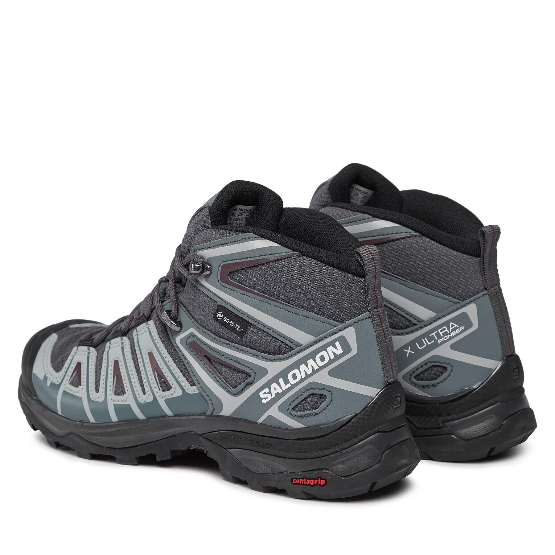 Salomon Туристически X Ultra Pioneer Mid GORE-TEX L47170500 Сив - Pepit.bg