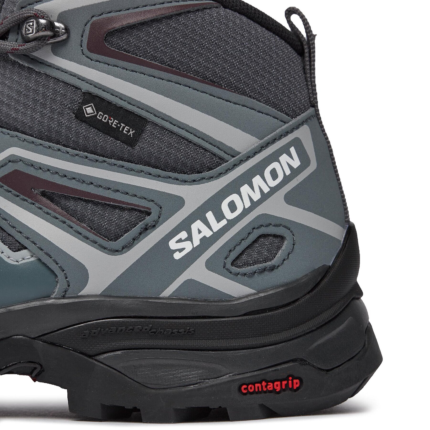 Salomon Туристически X Ultra Pioneer Mid GORE-TEX L47170500 Сив - Pepit.bg