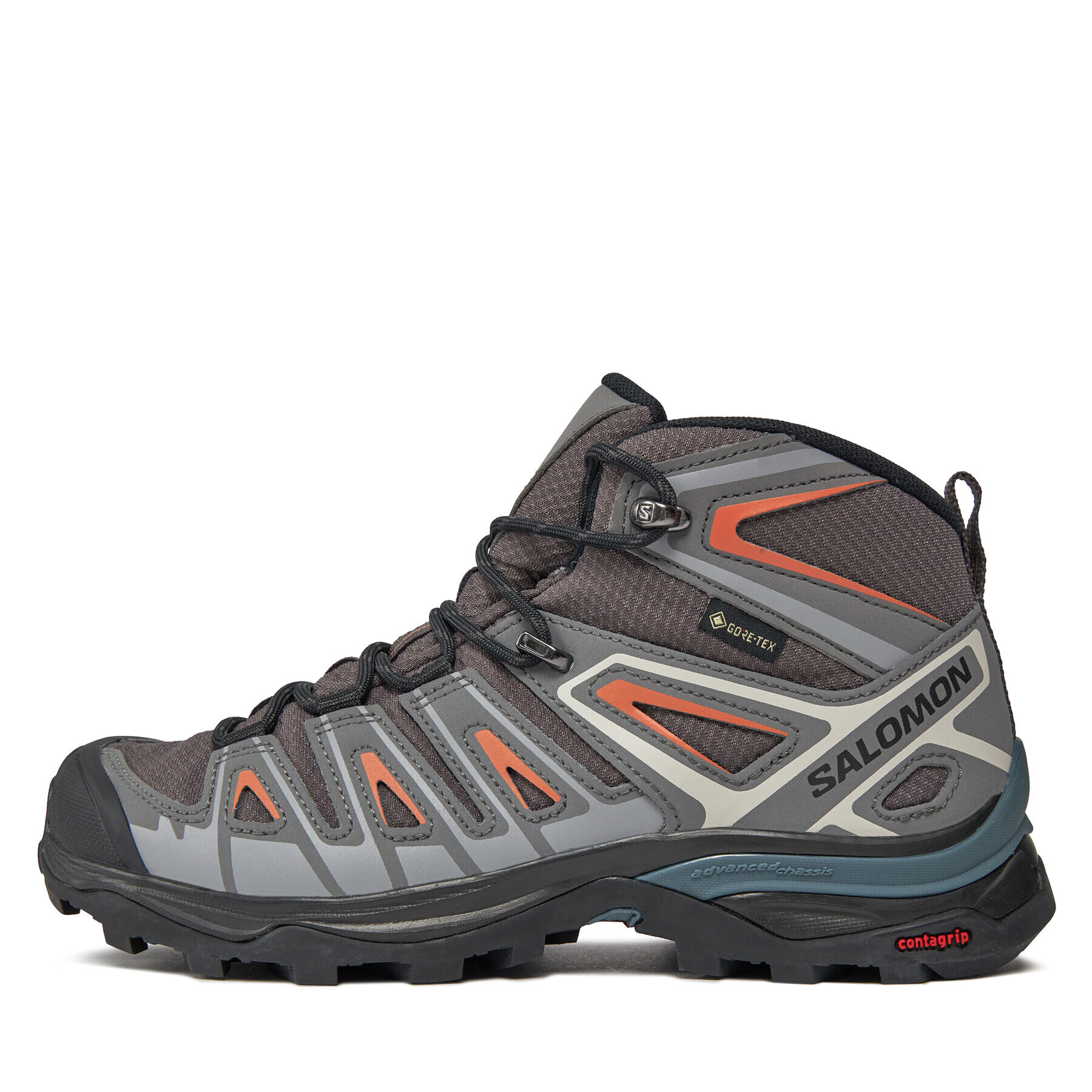 Salomon Туристически X Ultra Pioneer Mid GORE-TEX L47196600 Сив - Pepit.bg