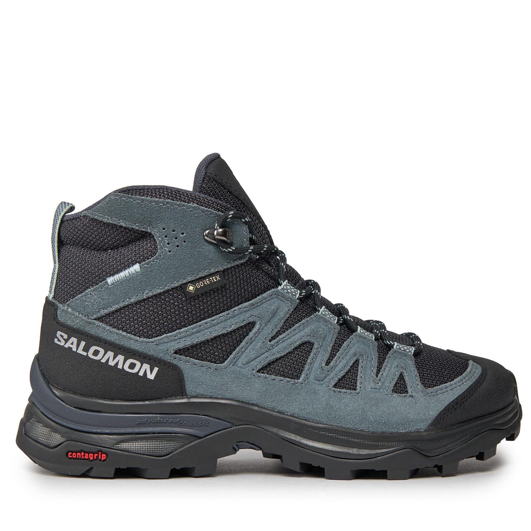 Salomon Туристически X Ward Leather Mid GORE-TEX L47182000 Син - Pepit.bg