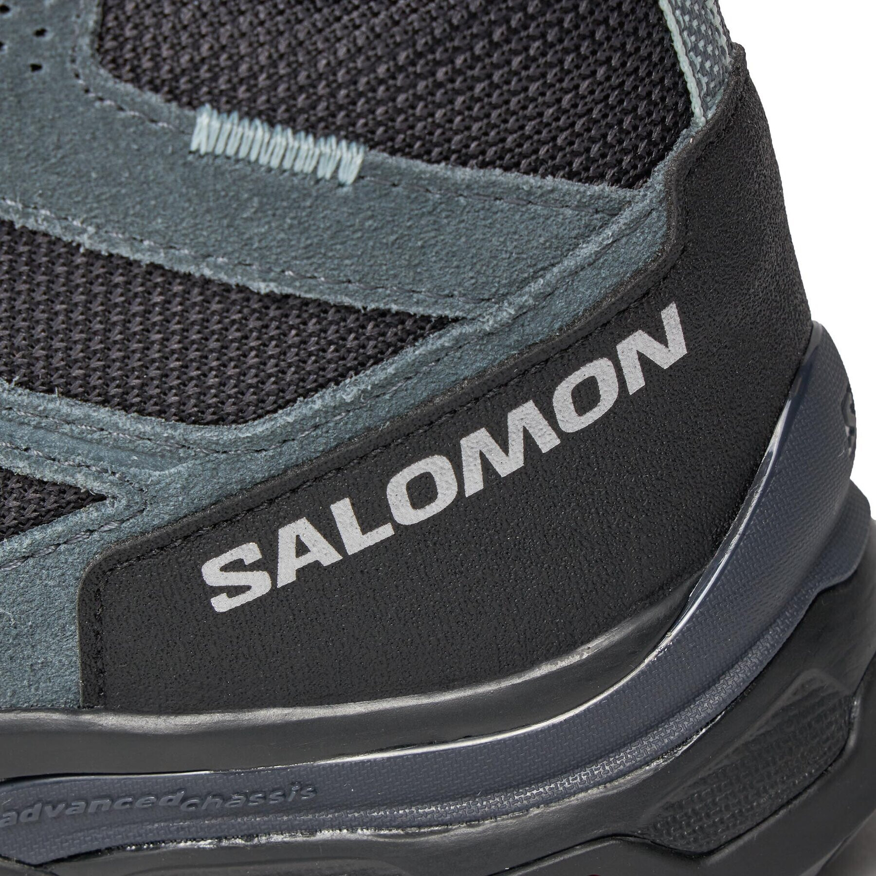 Salomon Туристически X Ward Leather Mid GORE-TEX L47182000 Син - Pepit.bg