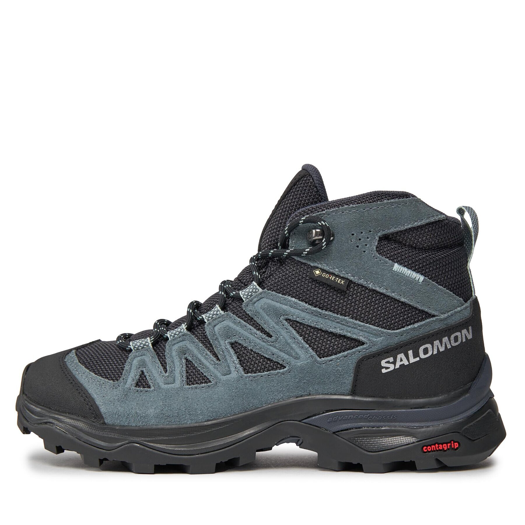 Salomon Туристически X Ward Leather Mid GORE-TEX L47182000 Син - Pepit.bg