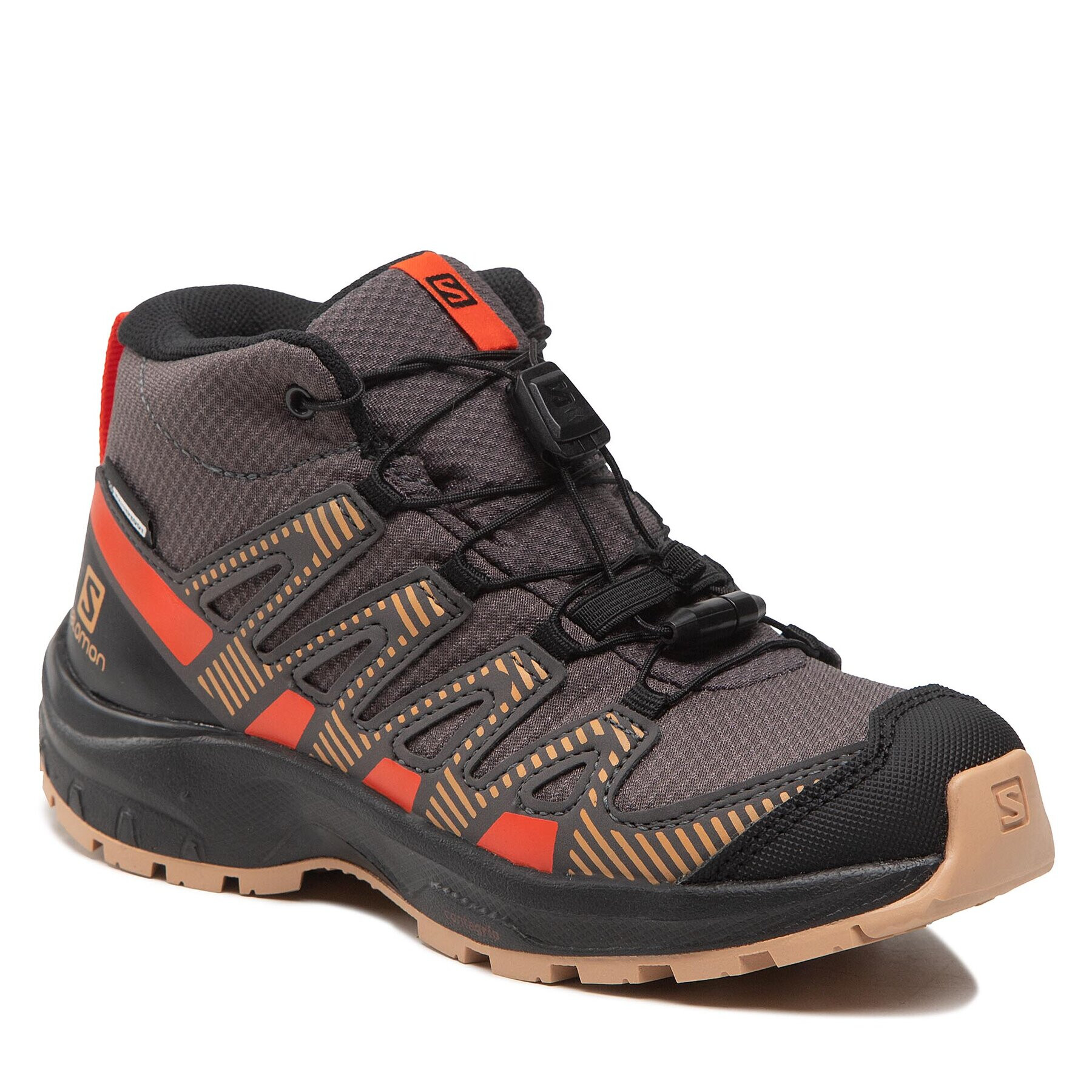 Salomon Туристически Xa Pro V8 Mid Cswp J 417285 09 W0 Сив - Pepit.bg