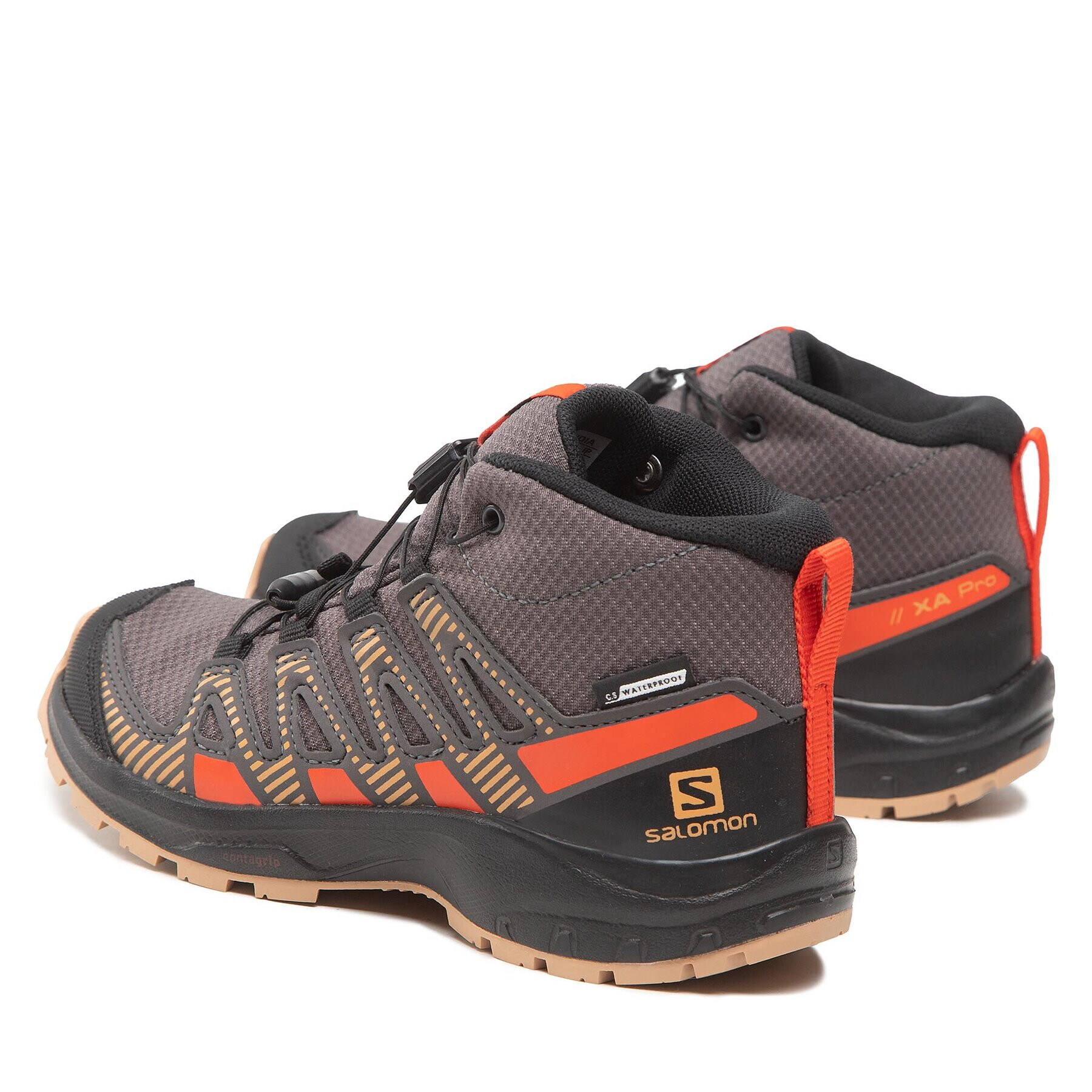 Salomon Туристически Xa Pro V8 Mid Cswp J 417285 09 W0 Сив - Pepit.bg