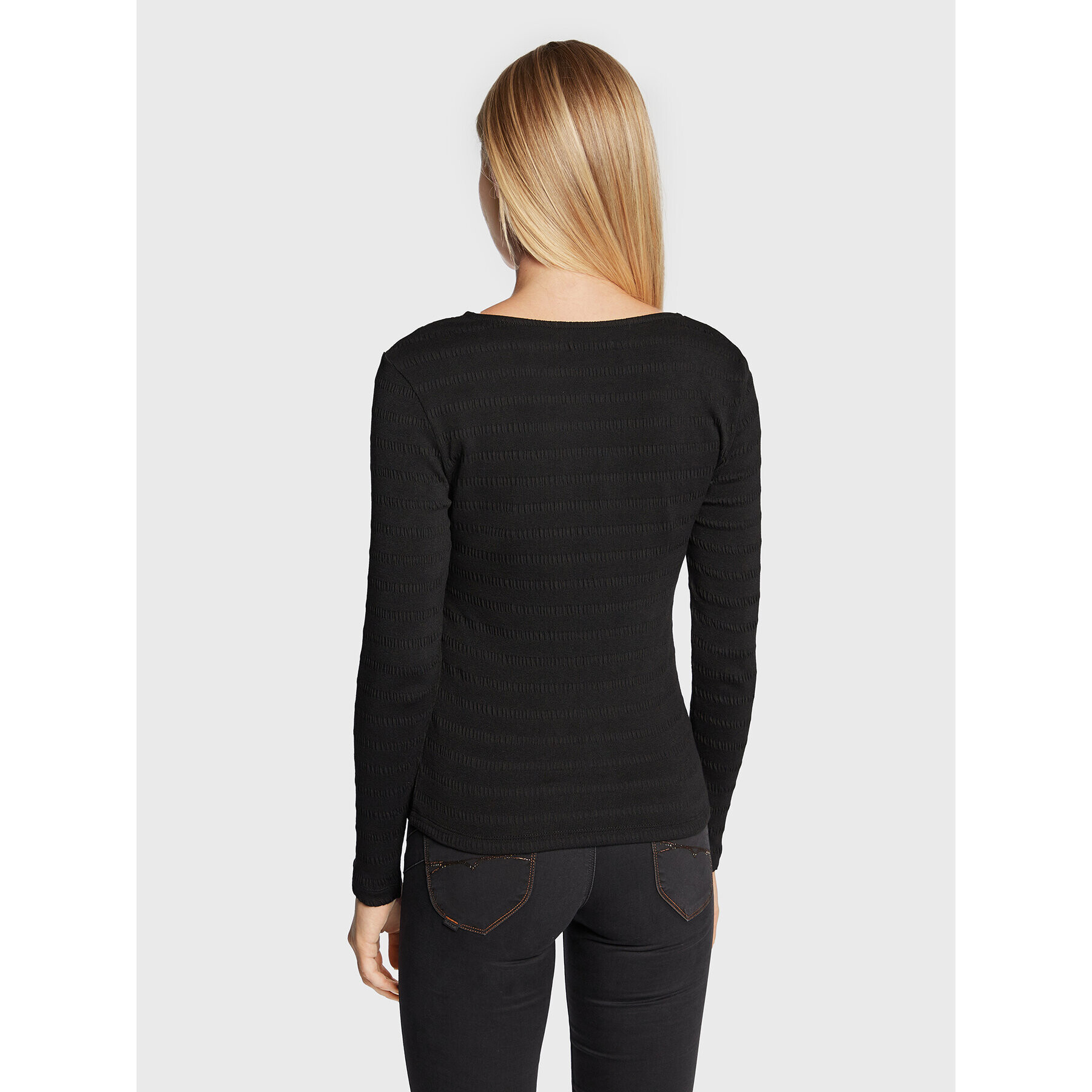 Salsa Блуза 126453 Черен Slim Fit - Pepit.bg
