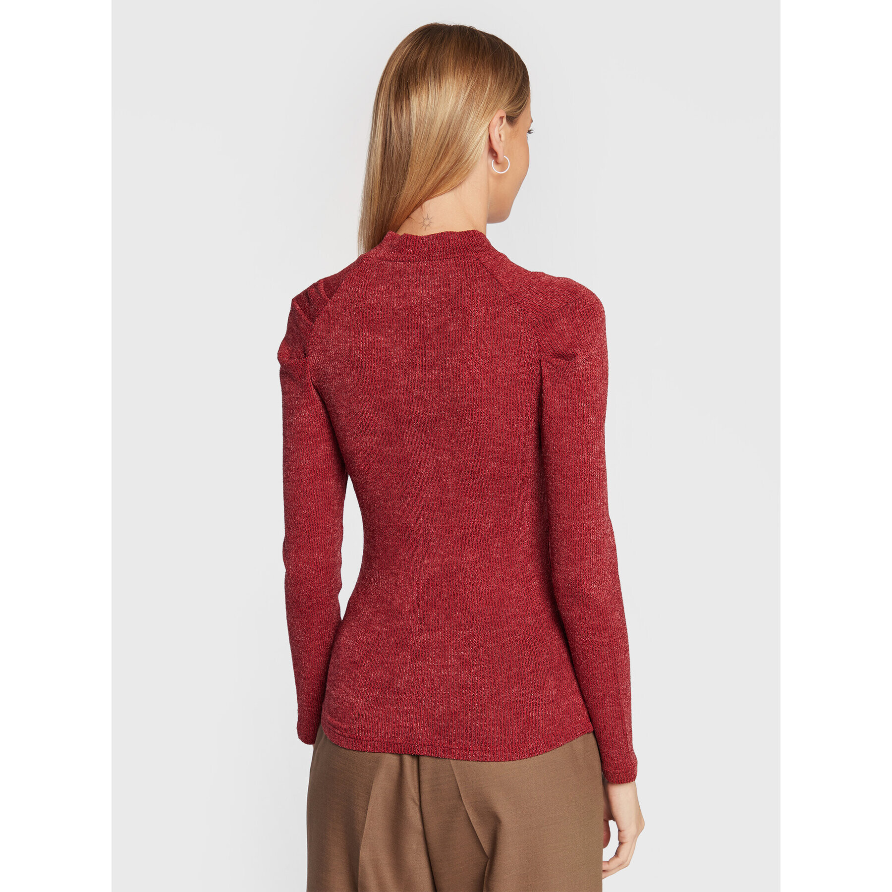 Salsa Блуза 126472 Червен Slim Fit - Pepit.bg