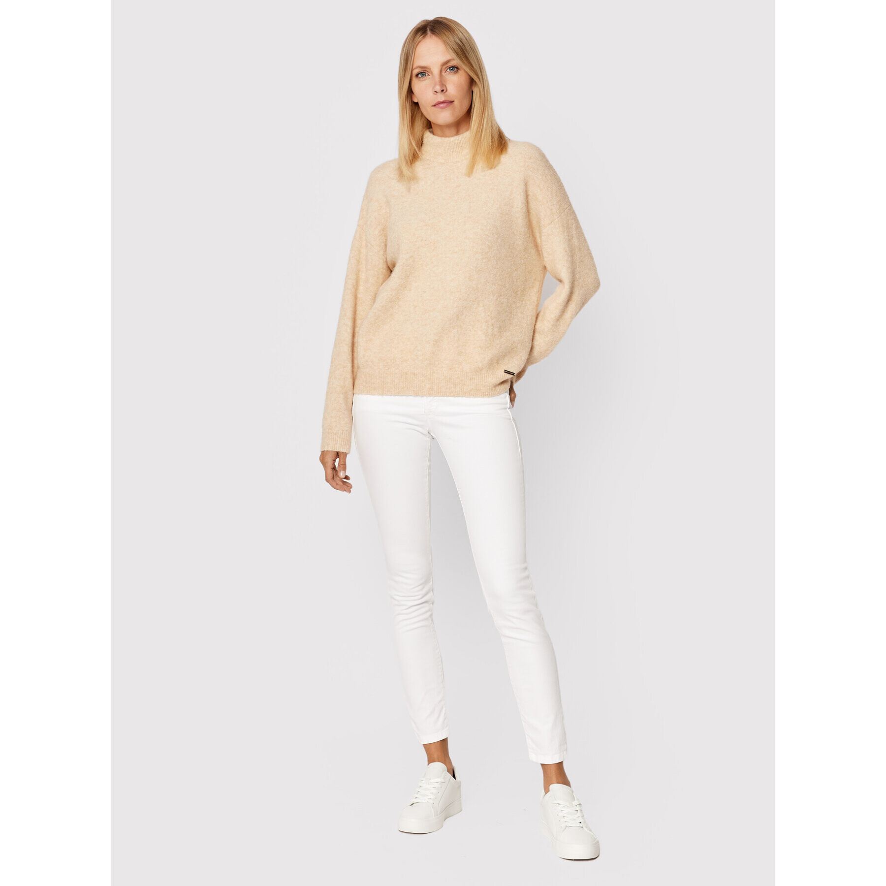 Salsa Дънки 119122 Бял Skinny Fit - Pepit.bg