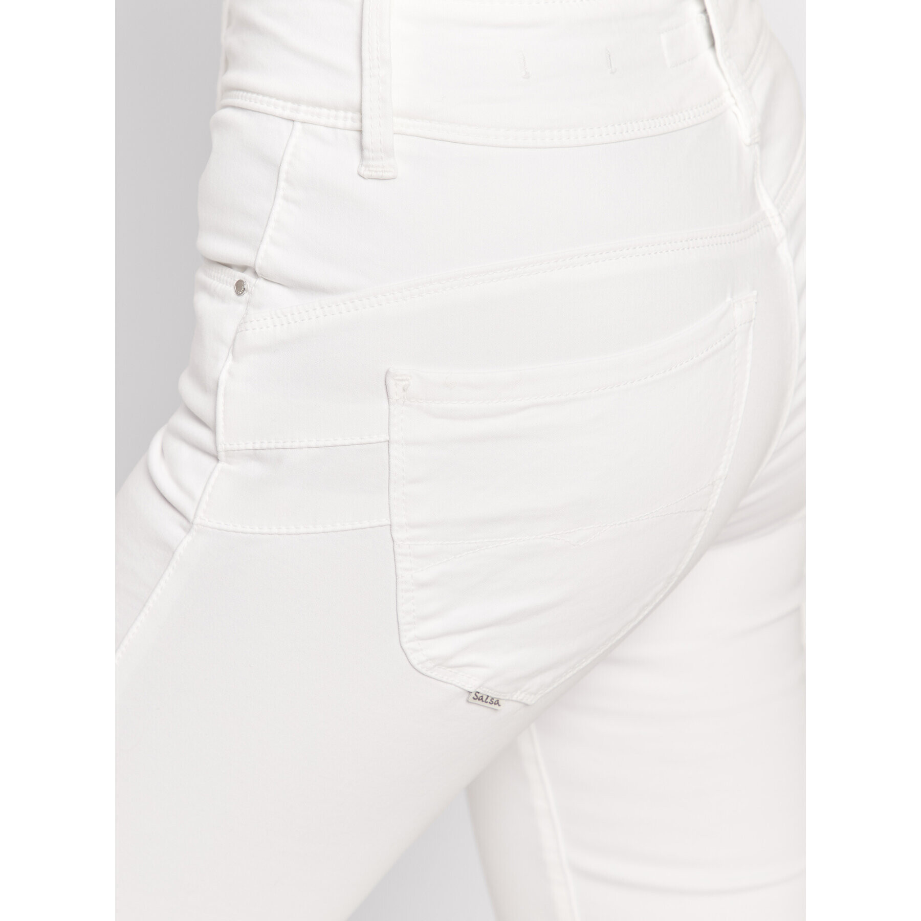 Salsa Дънки 119122 Бял Skinny Fit - Pepit.bg