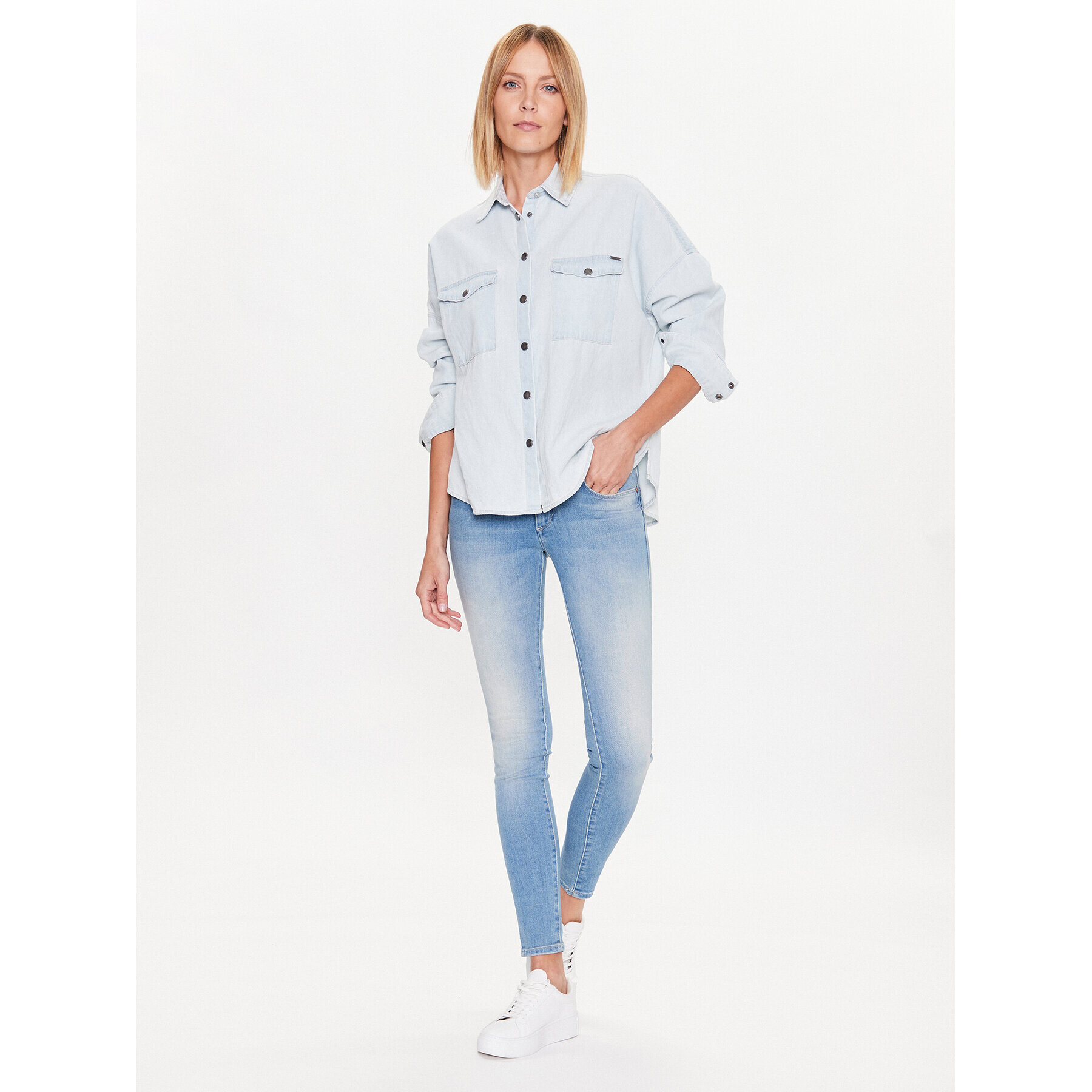 Salsa Дънки 123178 Син Skinny Fit - Pepit.bg