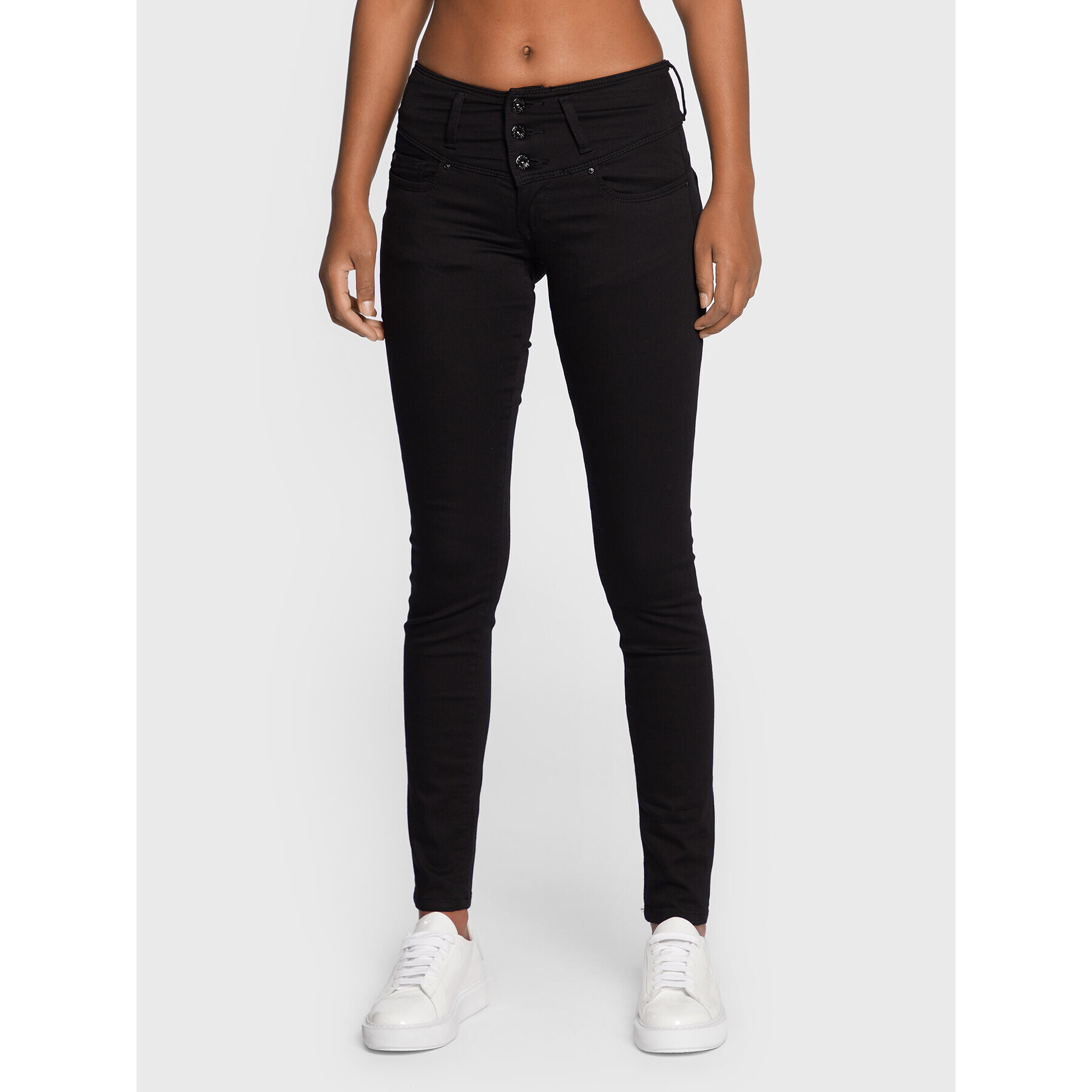 Salsa Дънки 123425 Черен Skinny Fit - Pepit.bg