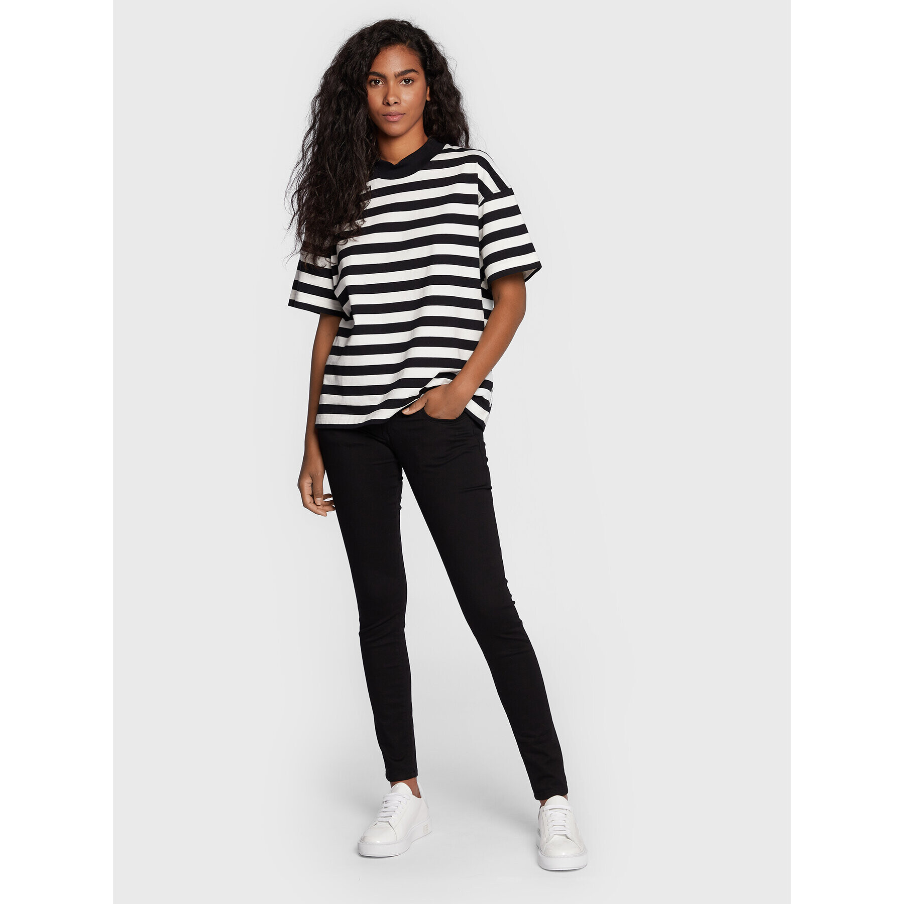 Salsa Дънки 123425 Черен Skinny Fit - Pepit.bg